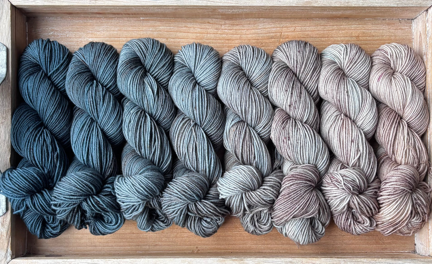 15 Skein Mini Yarn Fade - Squishy Sock Base