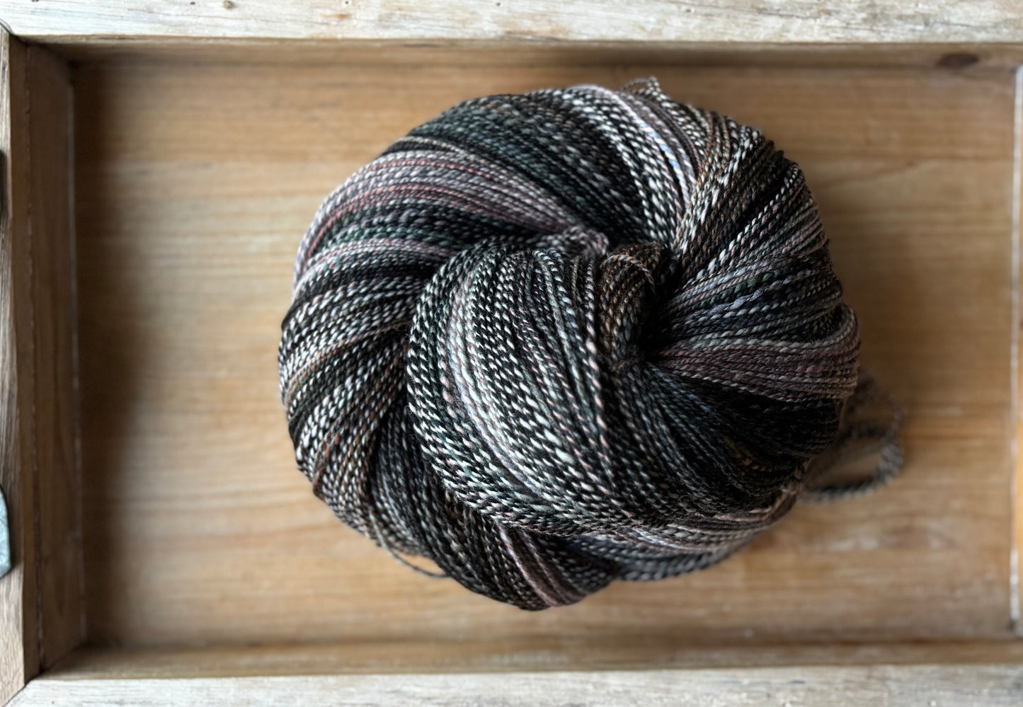 Hand Spun Yarn - 80% Superwash Merino/20% Nylon