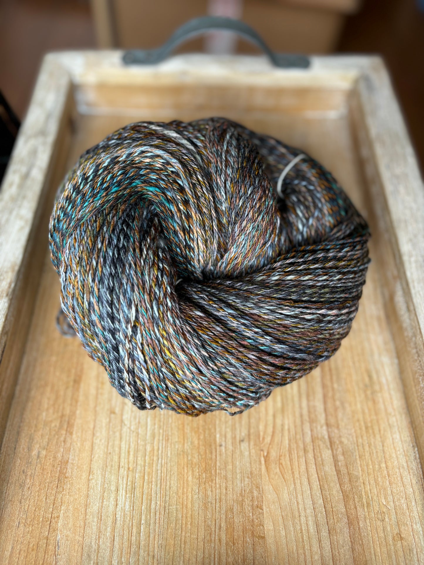 Hand Spun Yarn - 100% Superwash Merino Wool