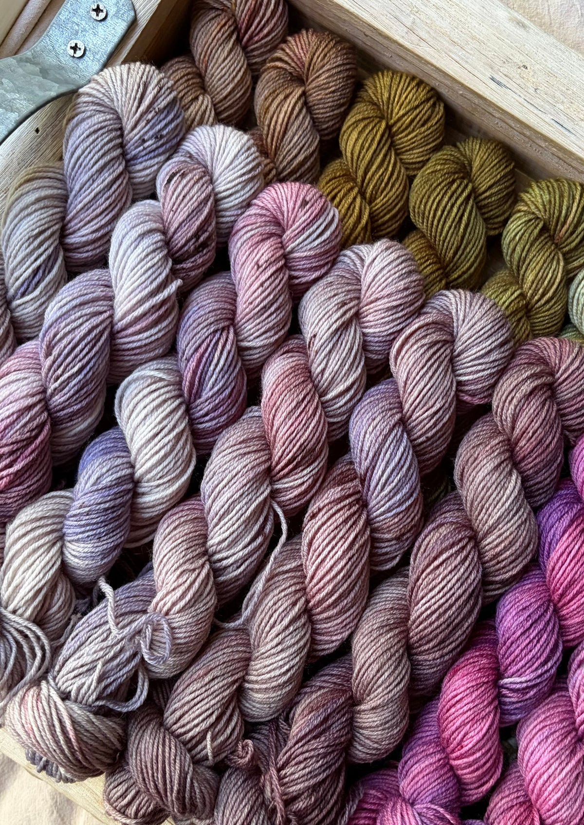 24 Skein Mini Yarn Fade - Squishy Sock Base