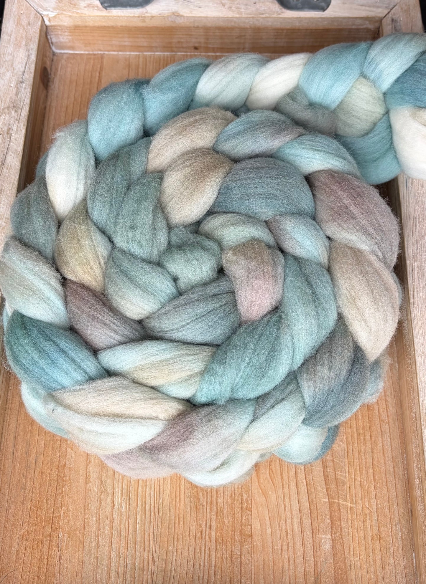 Targhee - 23 Micron - One of a Kind Batch - 100 grams of Spinning Fibre - Hand Dyed Combed Top