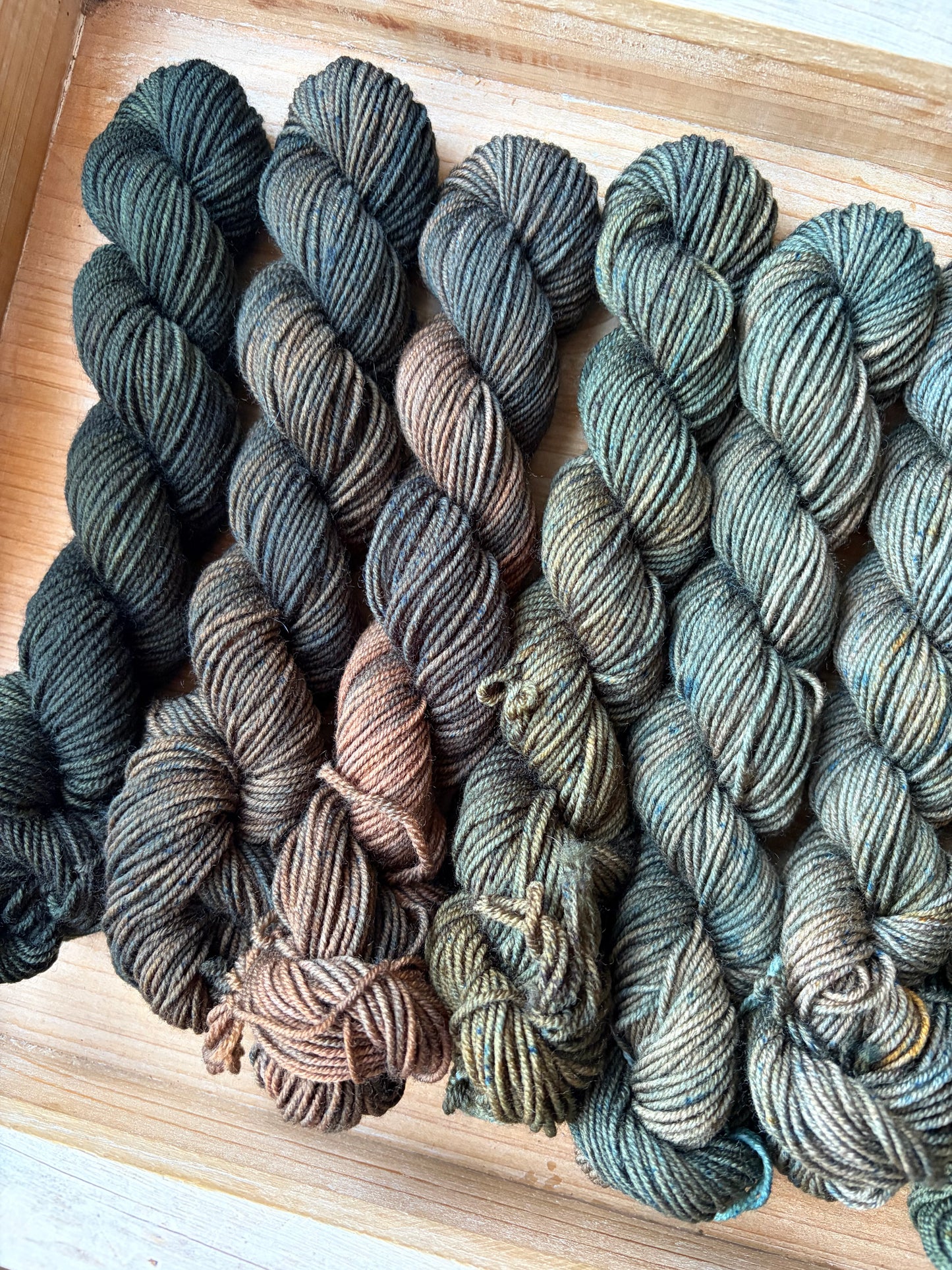 10 Skein Mini Yarn Fade - Squishy Sock Base