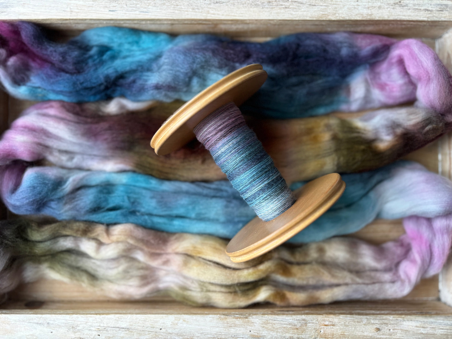 Hand Spun Yarn - 100% Untreated Merino Wool