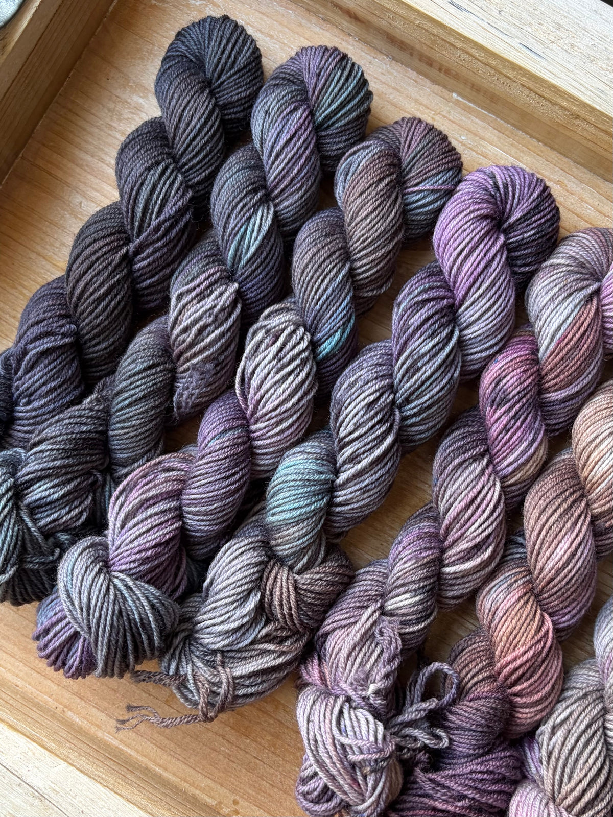 10 Skein Mini Yarn Fade - Squishy Sock Base