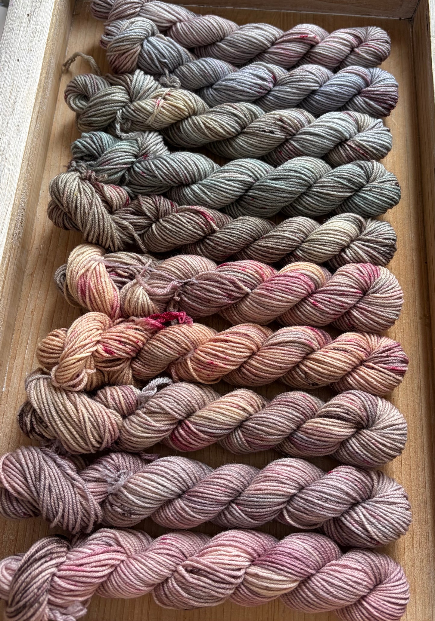 10 Skein Mini Yarn Fade - Squishy Sock Base