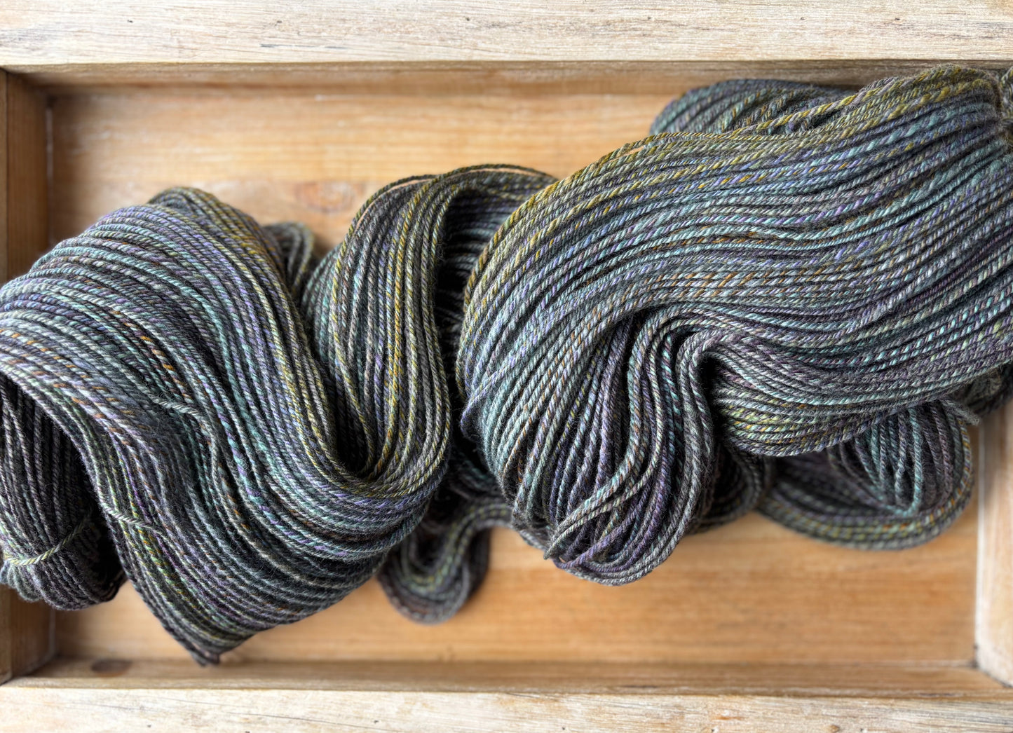 Hand Spun Yarn - 100% Untreated Merino Wool