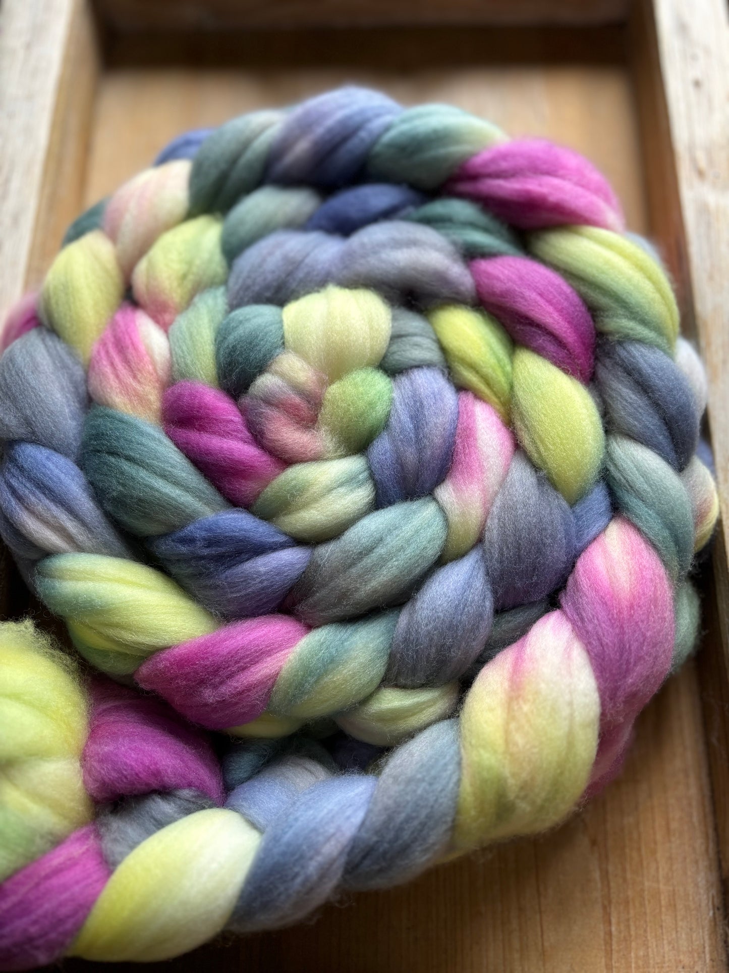 Northern Lights - 100 grams of Spinning Fibre