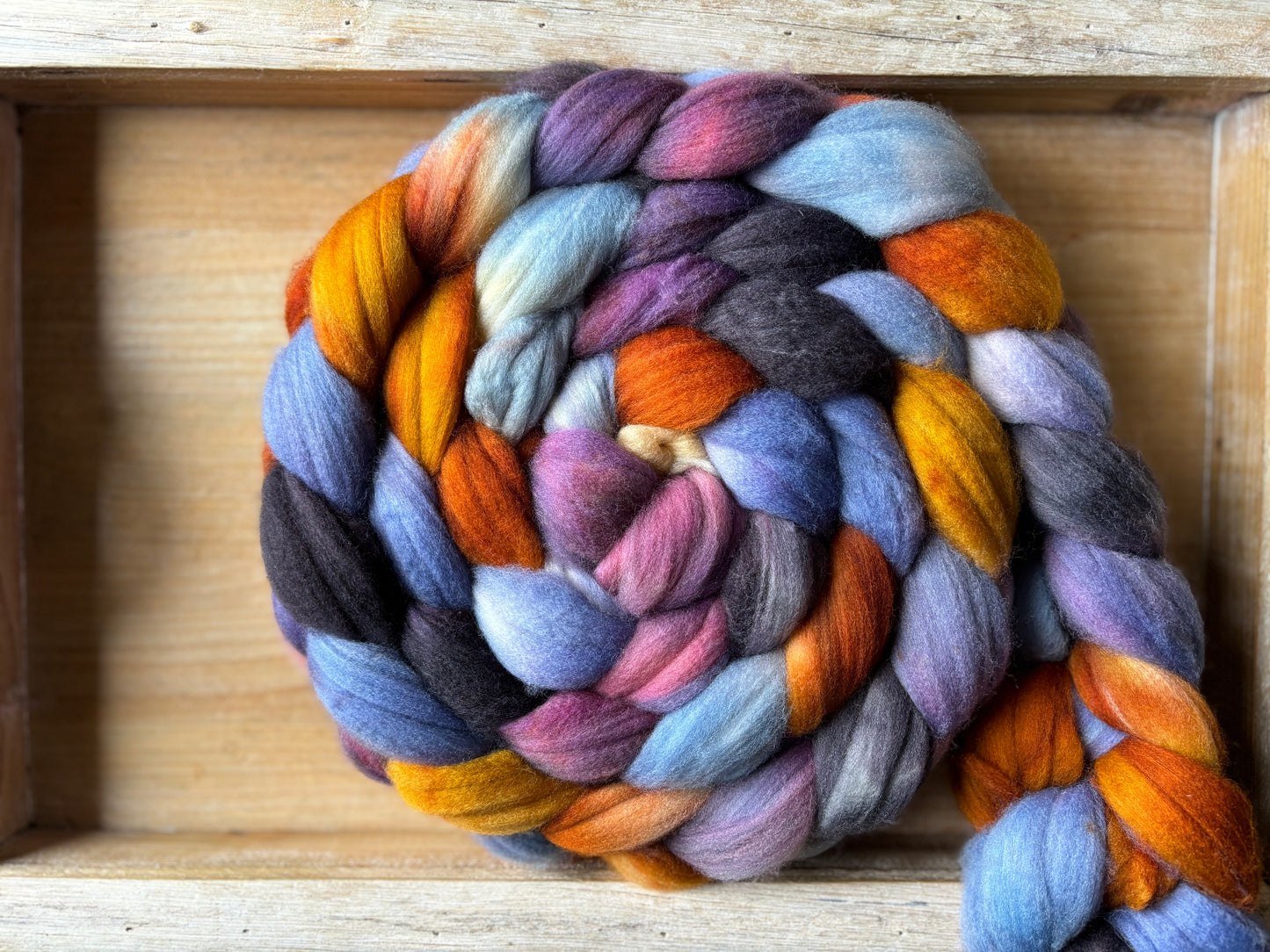 Flicker and Flame - 100 grams of Spinning Fibre