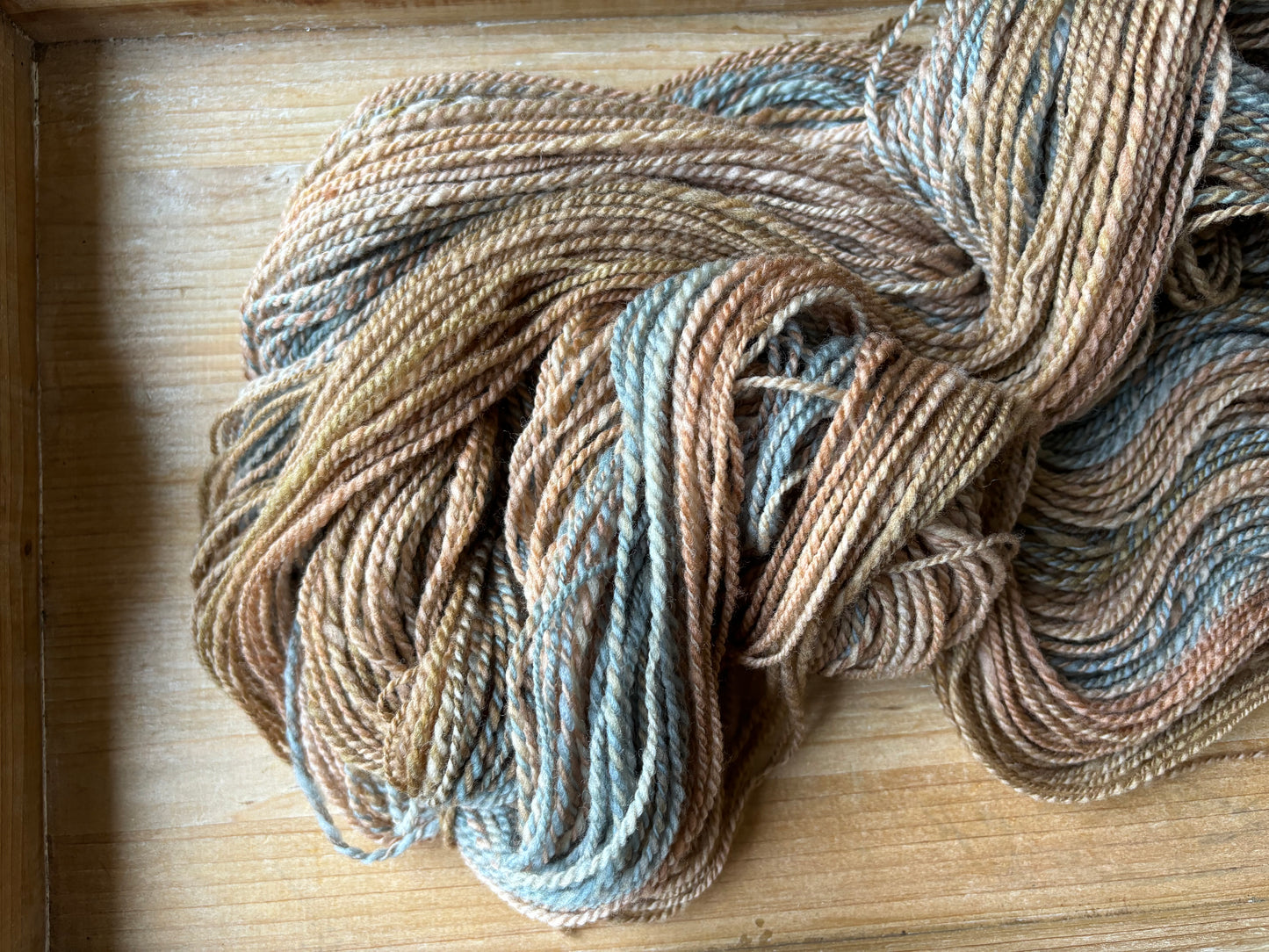 Hand Spun Yarn - 100% Untreated Merino Wool