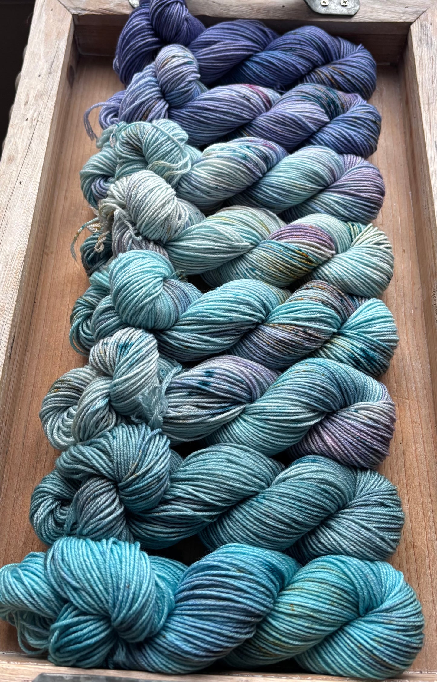 15 Skein Mini Yarn Fade - Squishy Sock Base