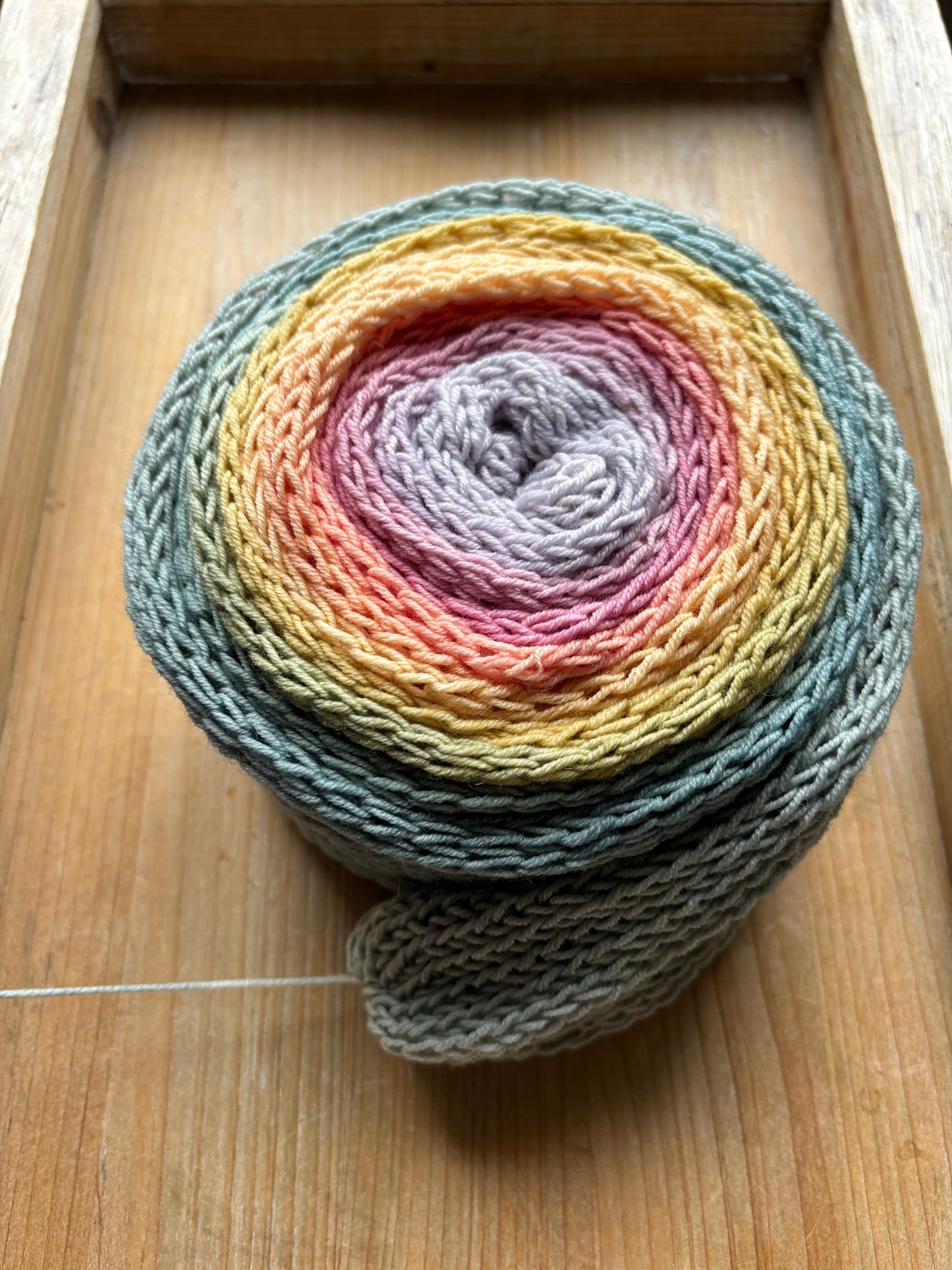 Hand Dyed Yarn Gradient
