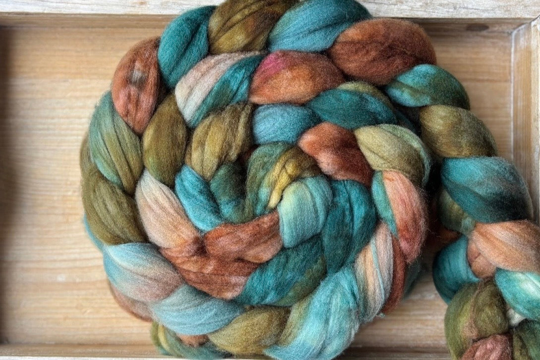Hand Spun Yarn - 80% Superwash Merino/20% Nylon