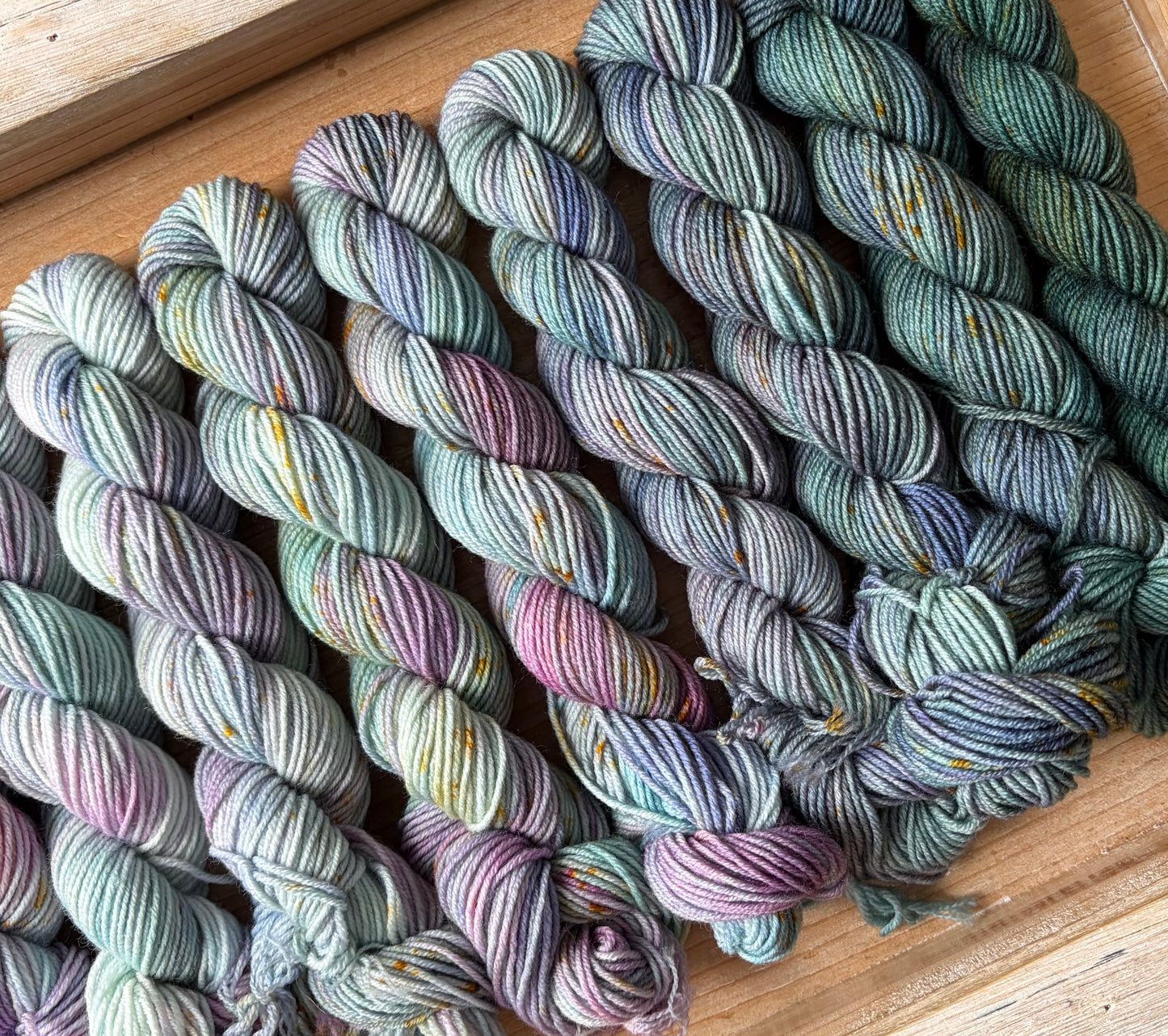 10 Skein Mini Yarn Fade - Squishy Sock Base