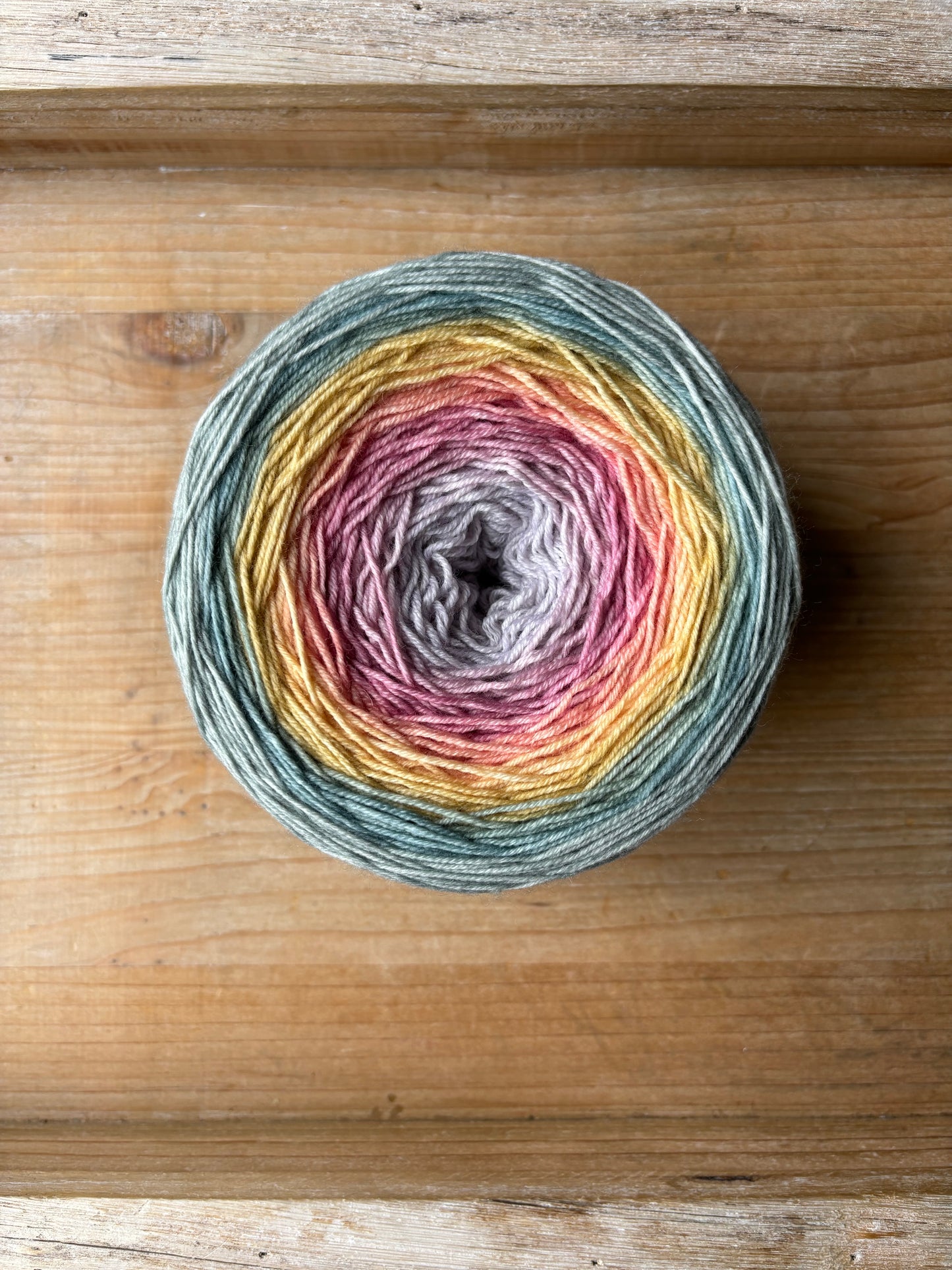 Hand Dyed Yarn Gradient