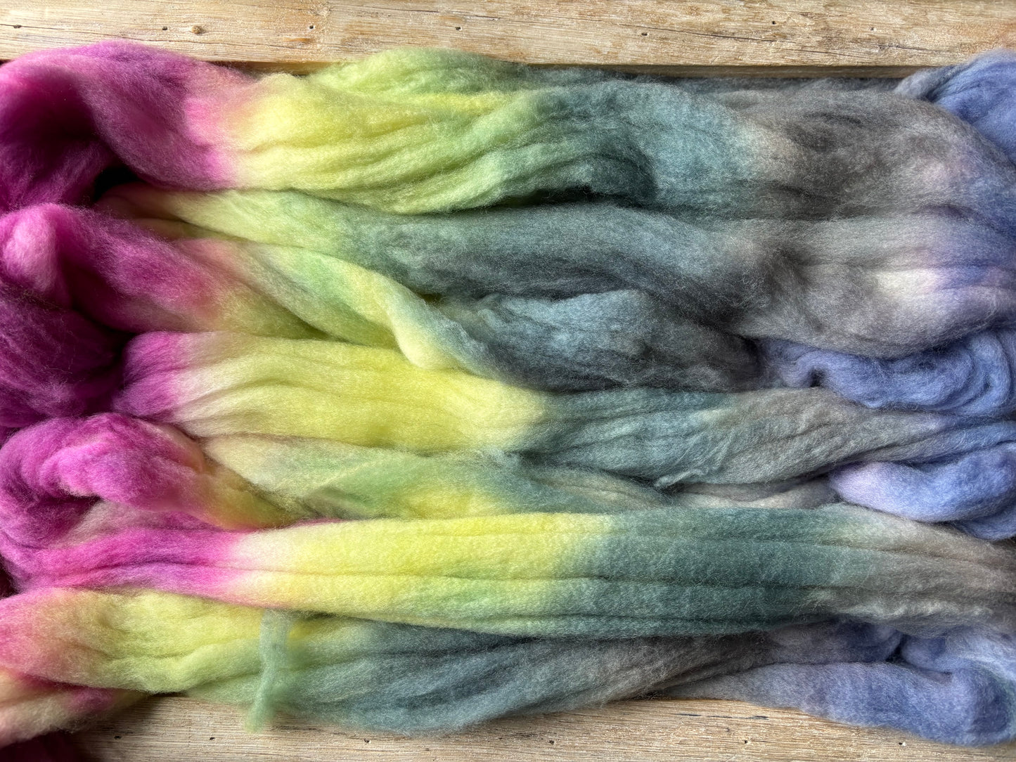 Northern Lights - 100 grams of Spinning Fibre