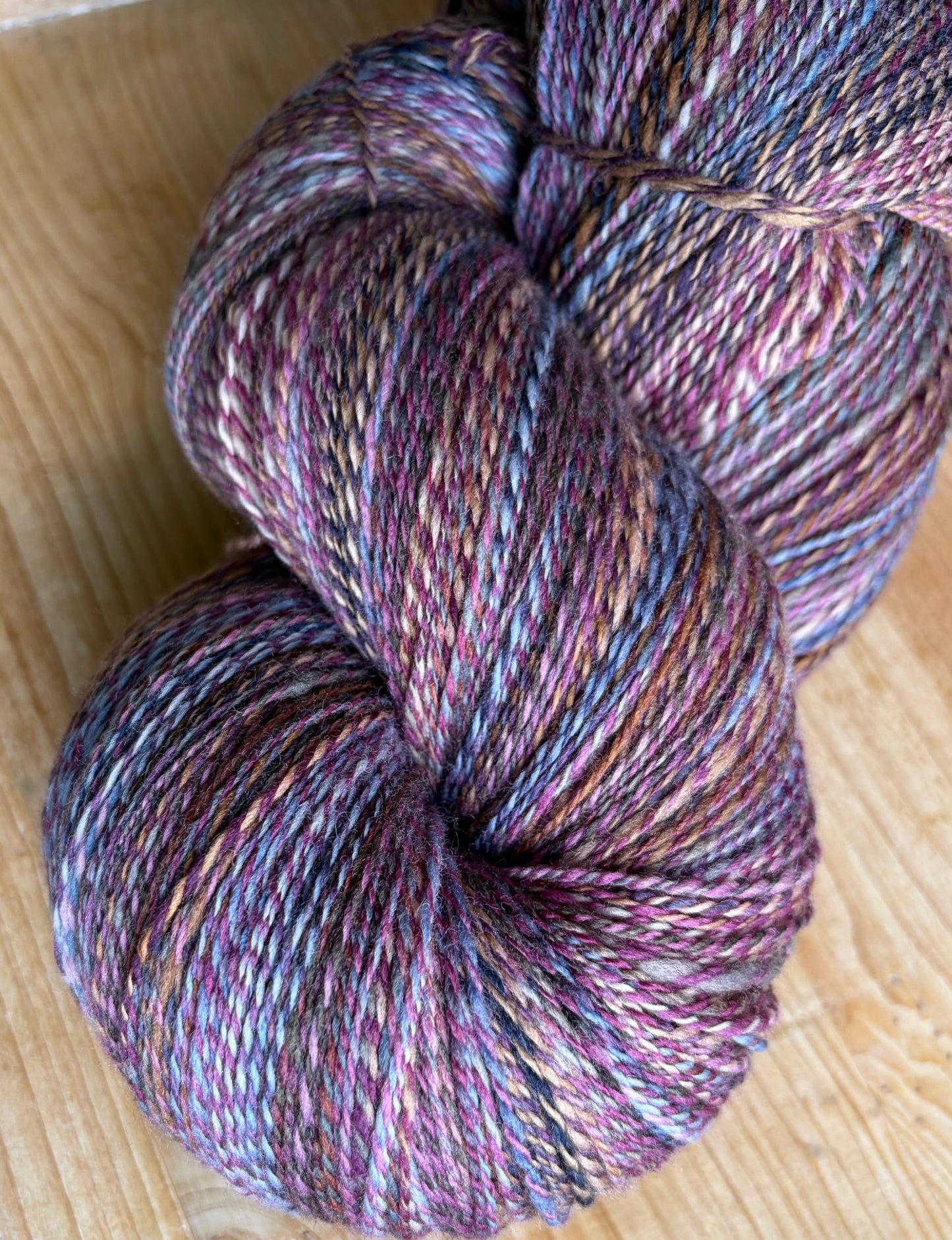 Hand Spun Yarn - 80% Superwash Merino/20% Nylon