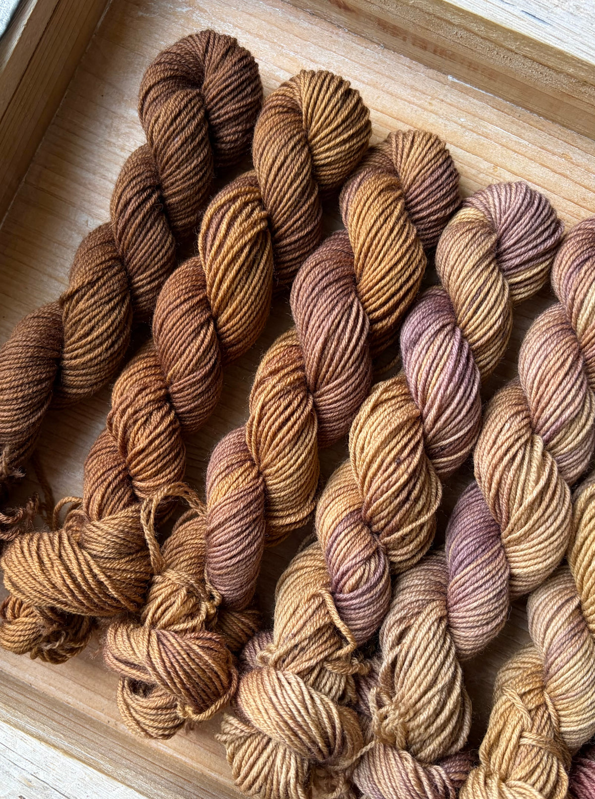 10 Skein Mini Yarn Fade - Squishy Sock Base