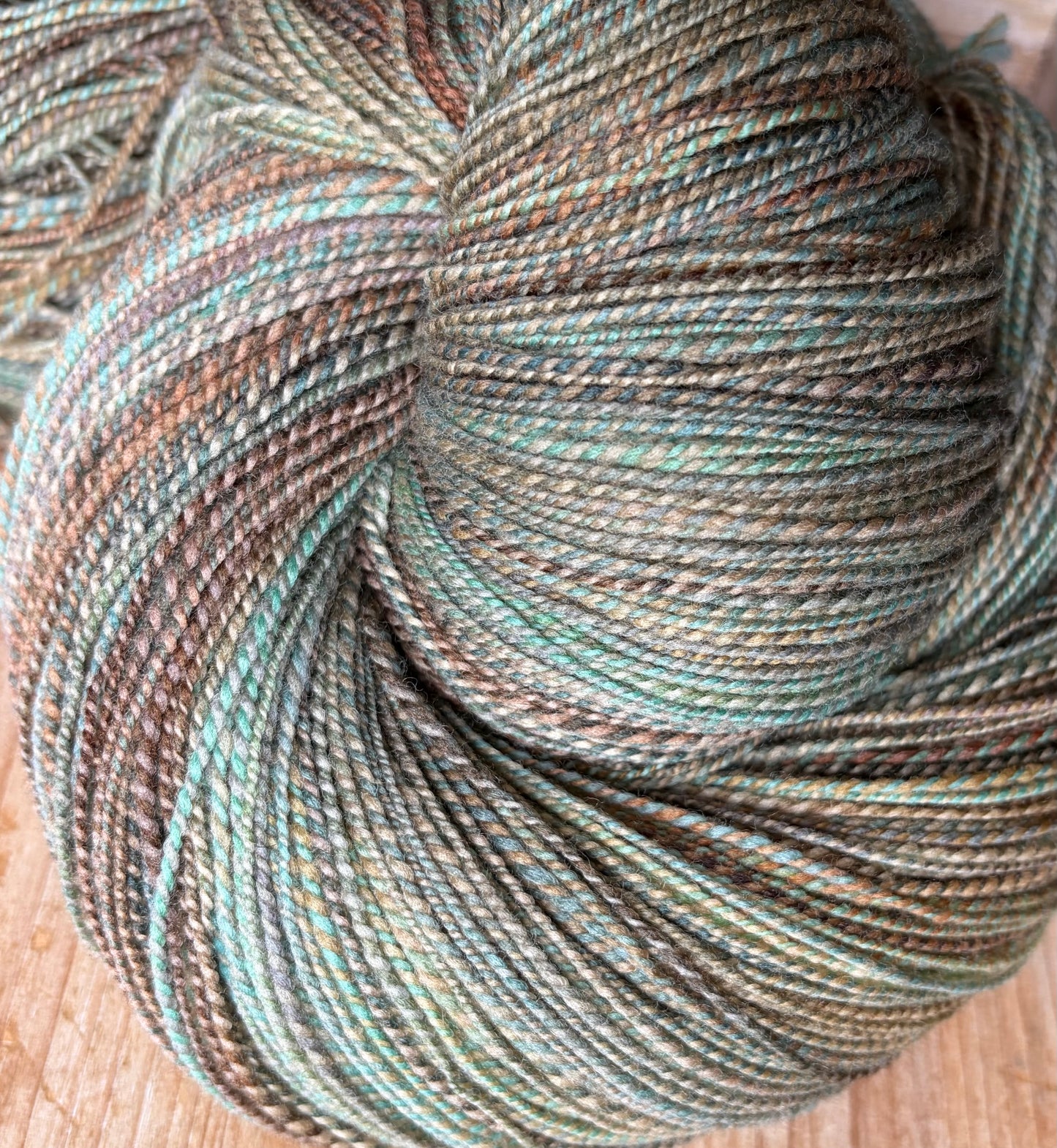 Hand Spun Yarn - 100% Targhee - Sweater Quantity