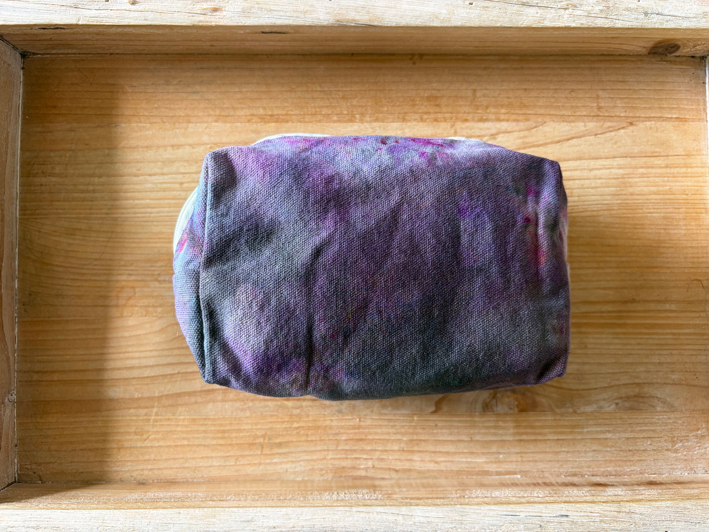 Ice Dyed Zipper Pouch