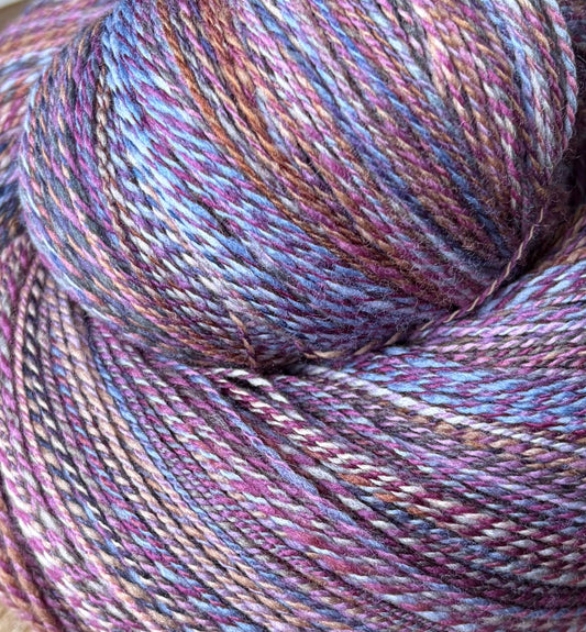 Hand Spun Yarn - 80% Superwash Merino/20% Nylon