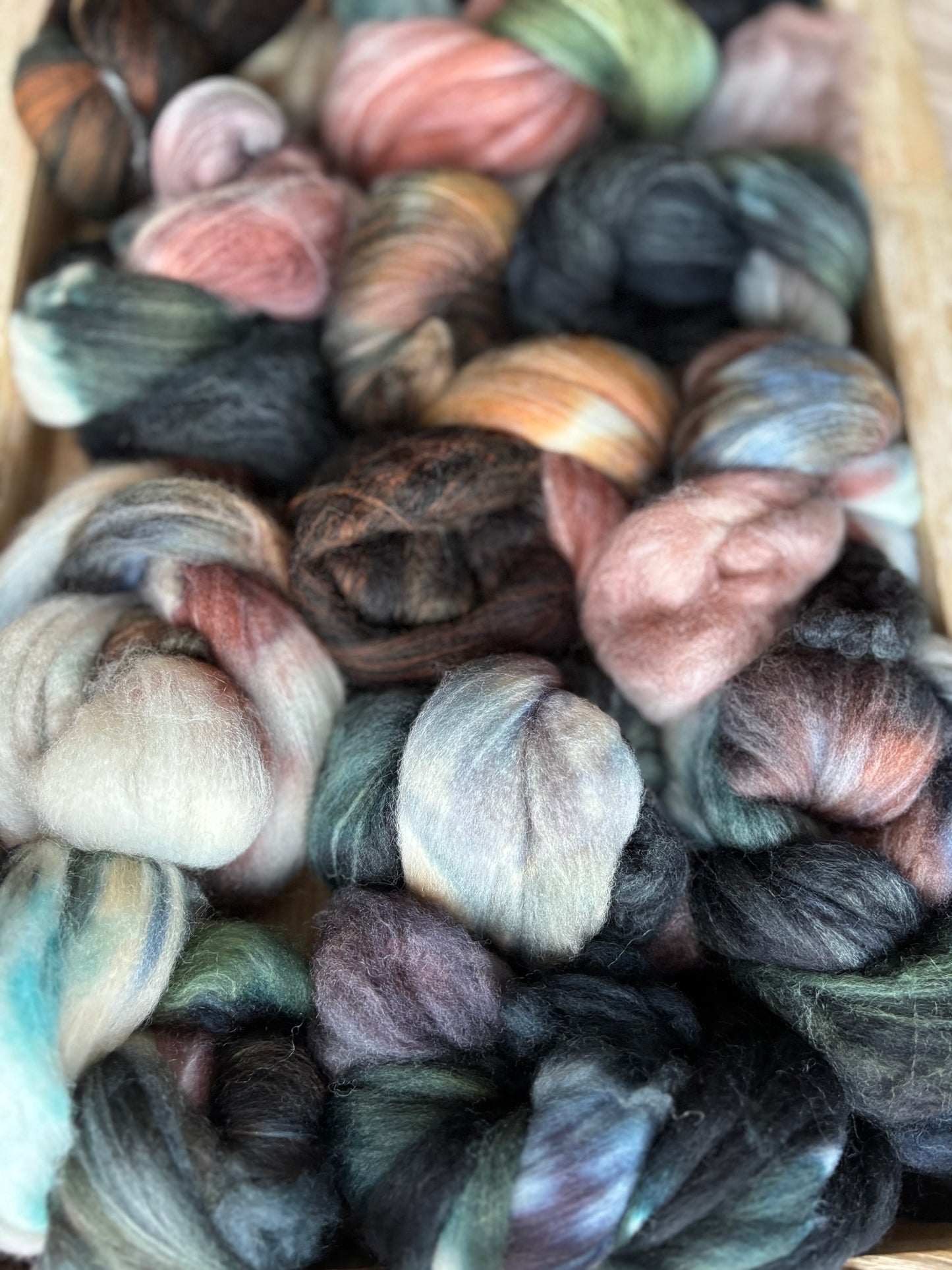 Hand Spun Yarn - 80% Superwash Merino/20% Nylon