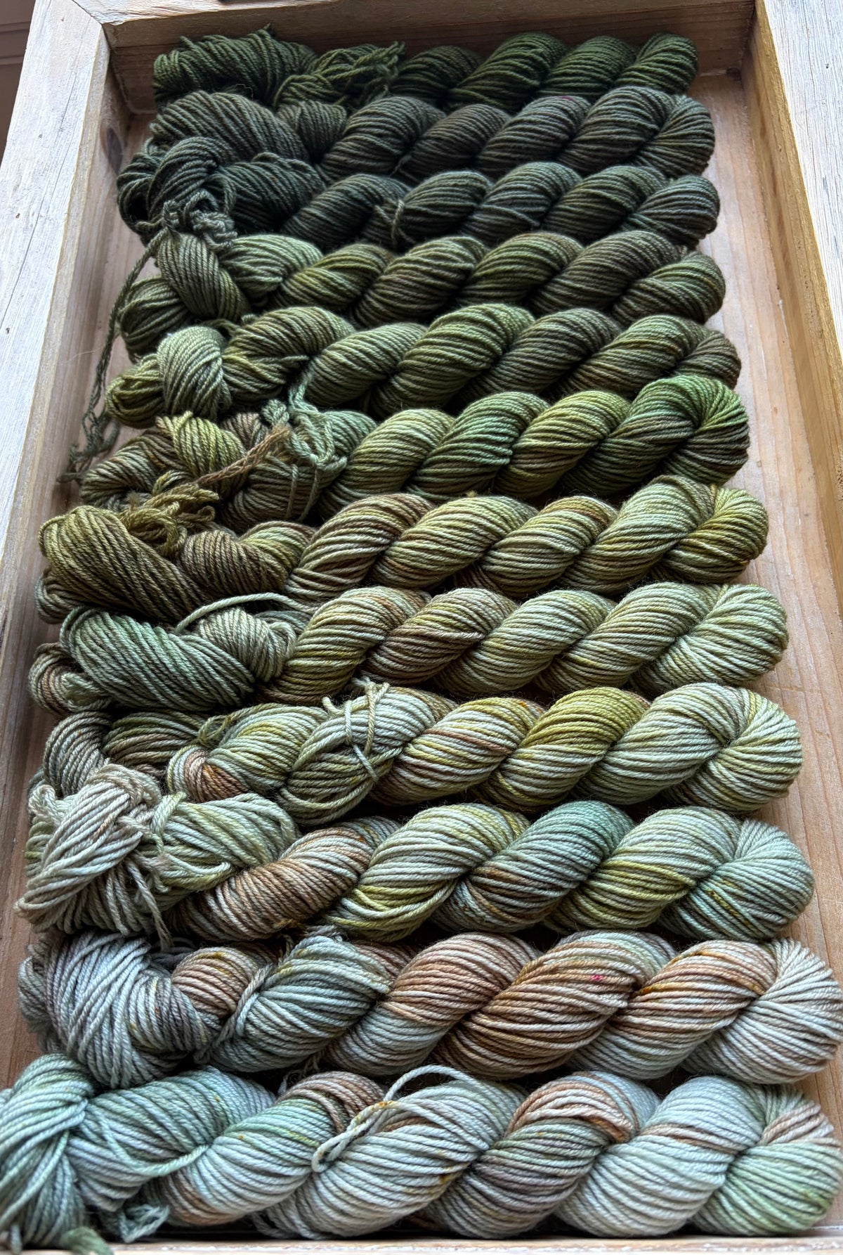 24 Skein Mini Yarn Fade - Squishy Sock Base