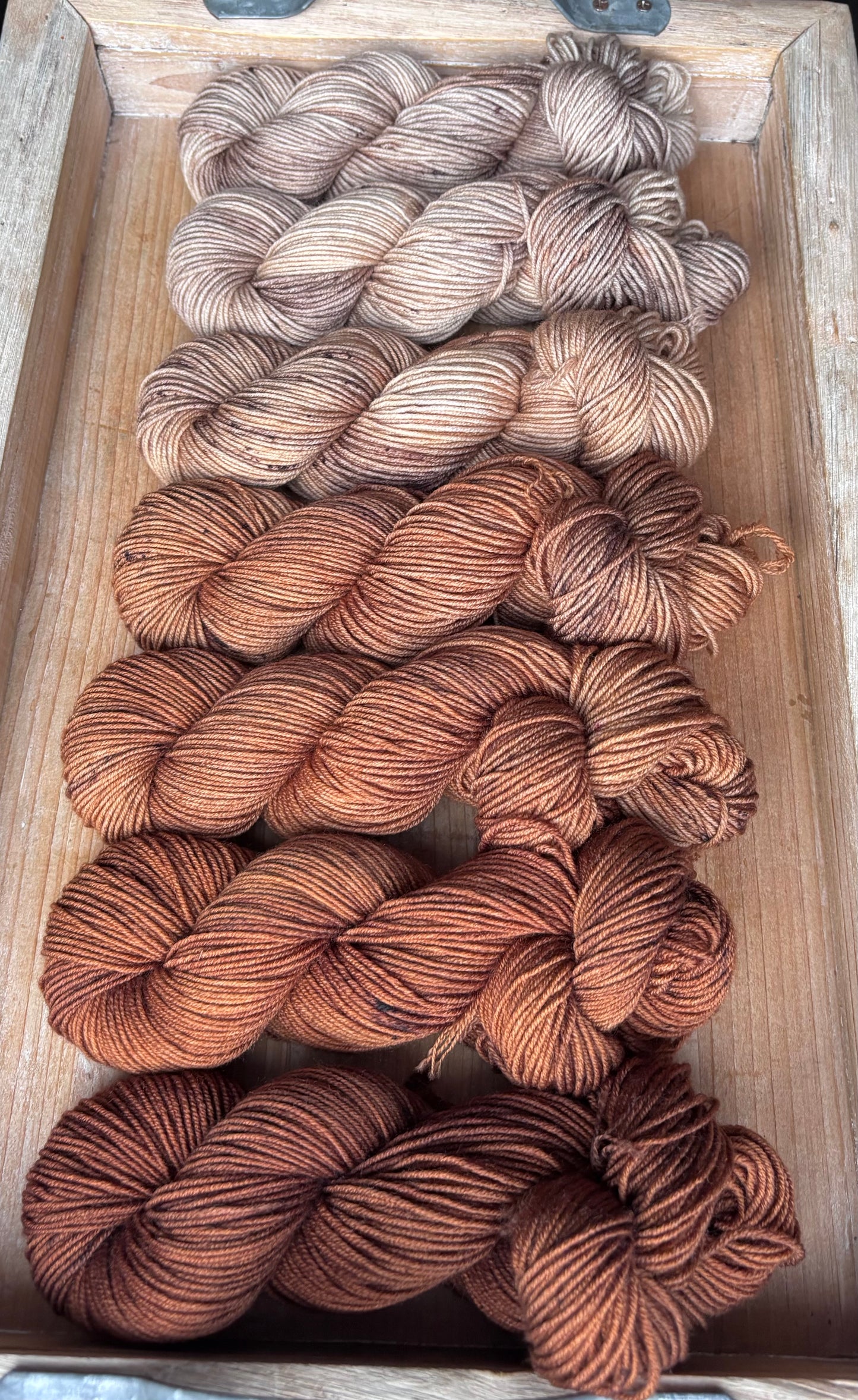 15 Skein Mini Yarn Fade - Squishy Sock Base