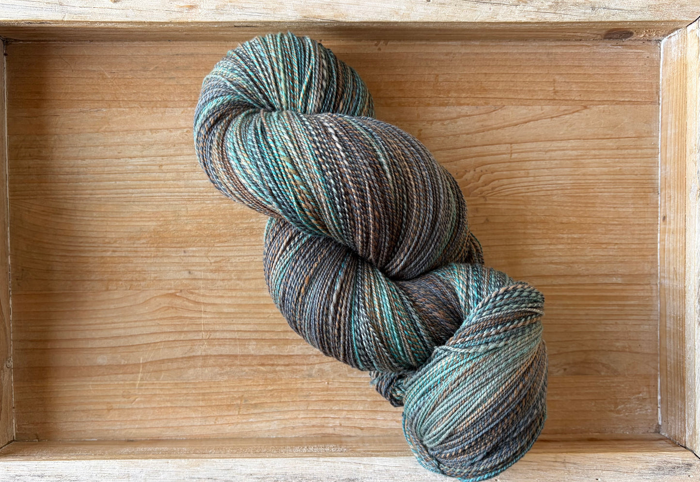 Hand Spun Yarn - 80% Superwash Merino/20% Nylon