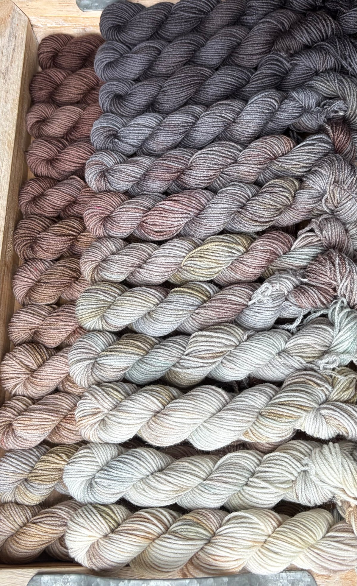 24 Skein Mini Yarn Fade - Squishy Sock Base