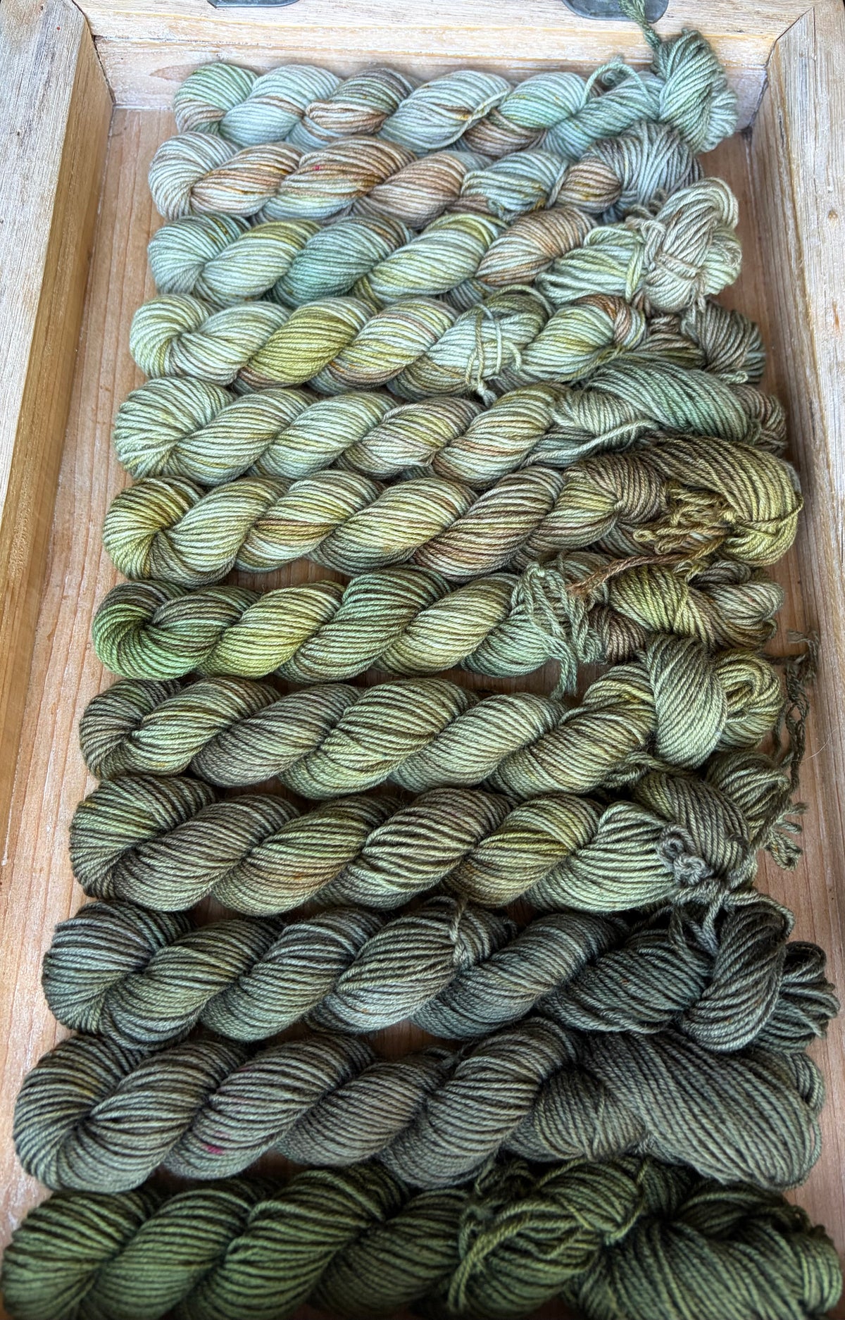 24 Skein Mini Yarn Fade - Squishy Sock Base