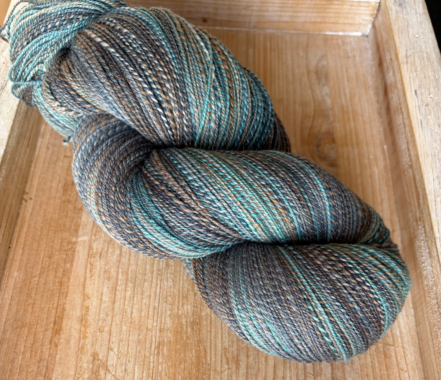 Hand Spun Yarn - 80% Superwash Merino/20% Nylon