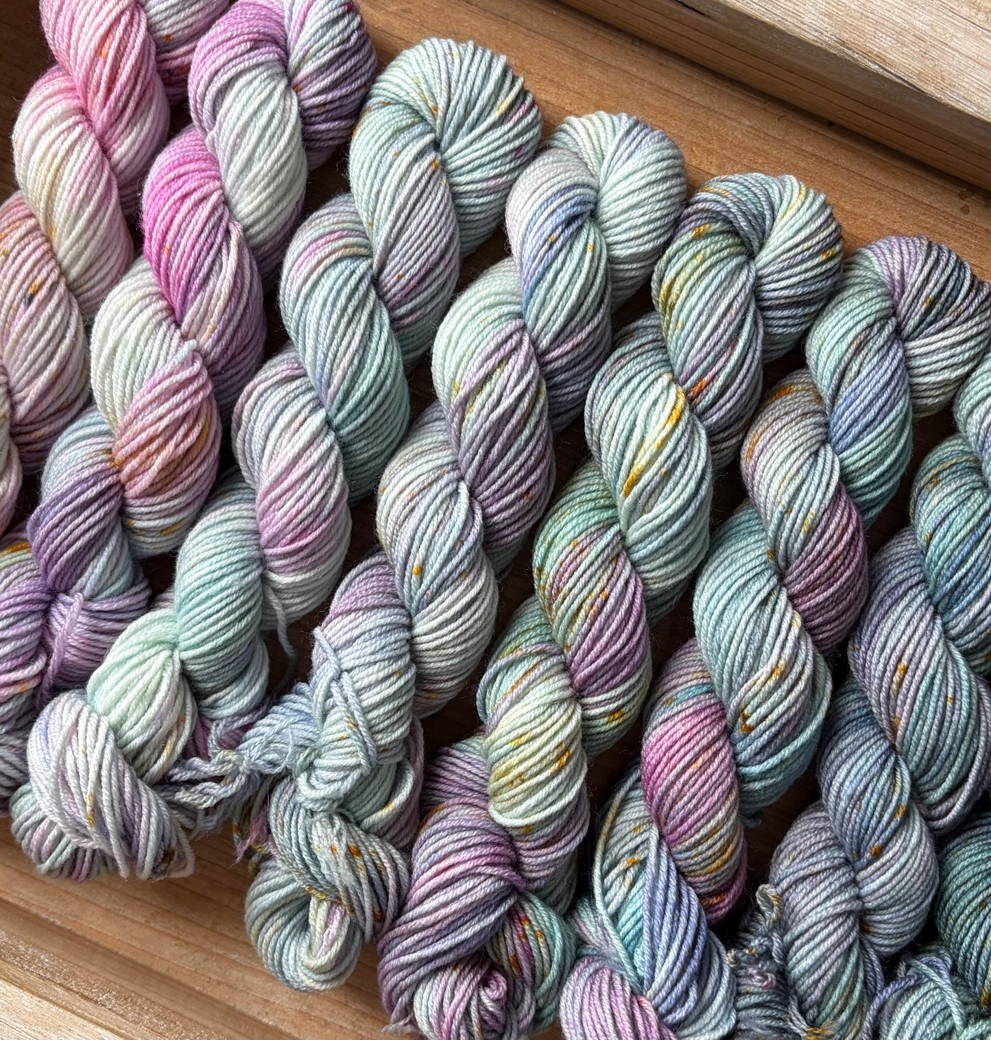 10 Skein Mini Yarn Fade - Squishy Sock Base