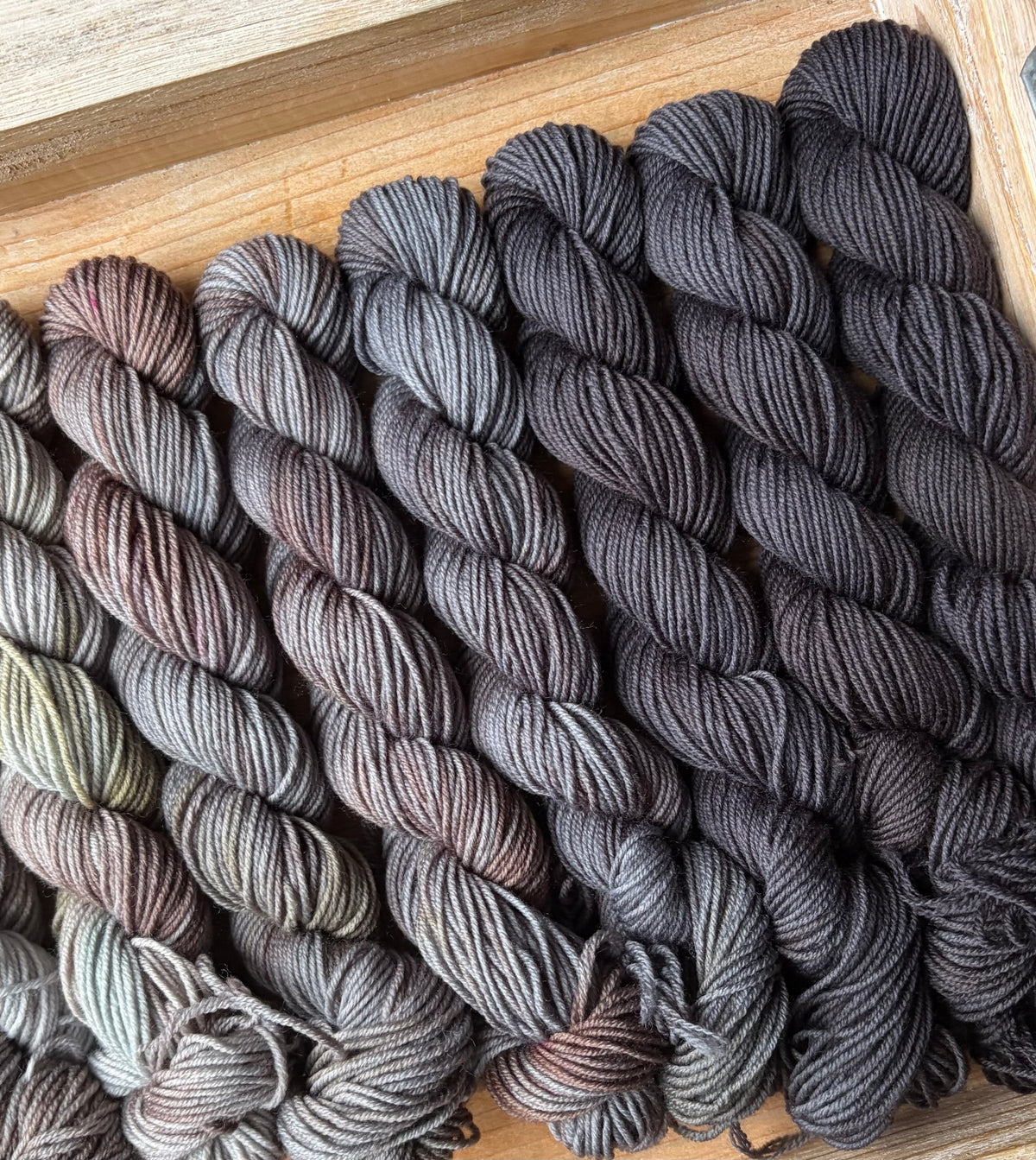 24 Skein Mini Yarn Fade - Squishy Sock Base