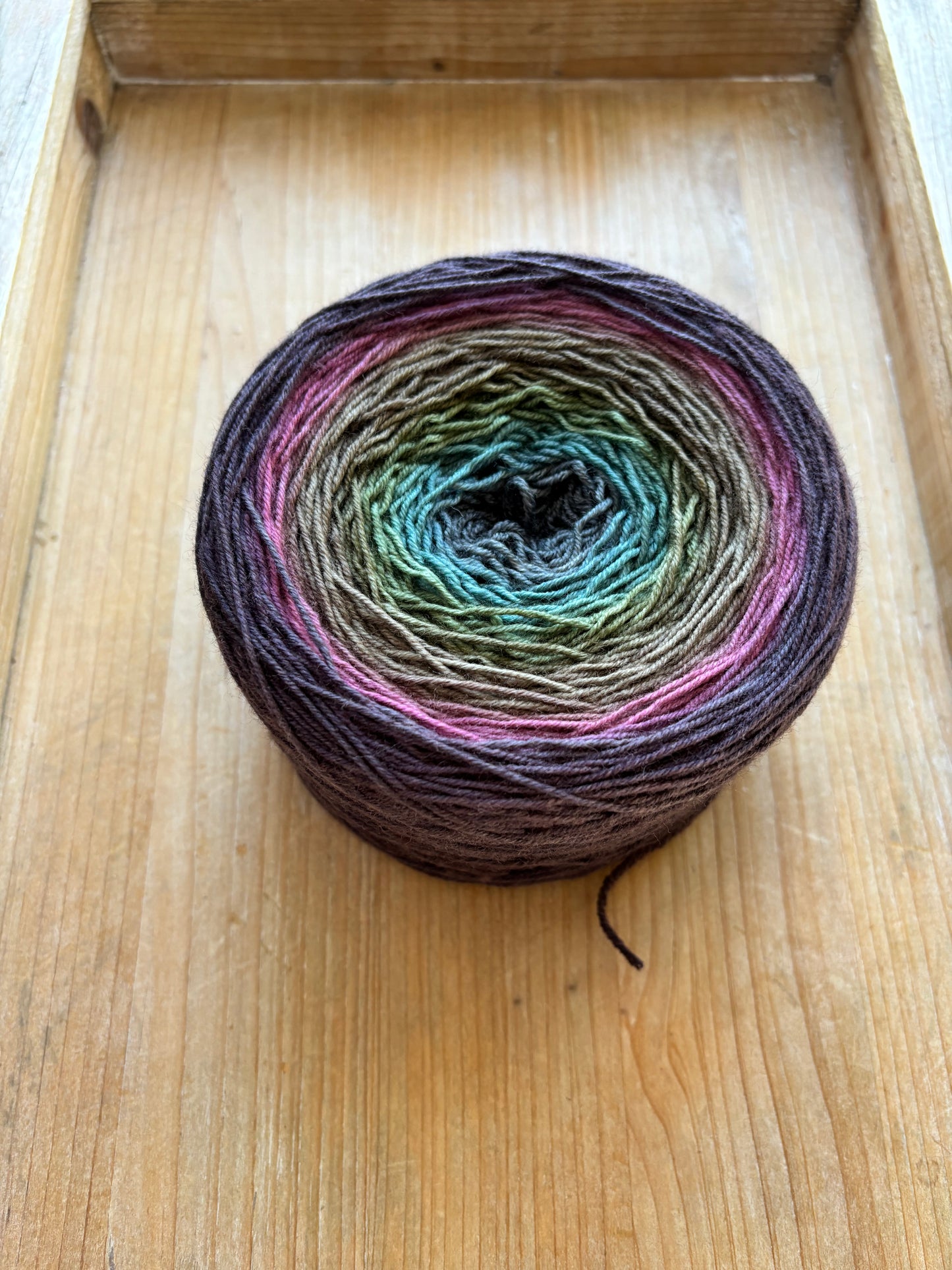 Hand Dyed Yarn Gradient