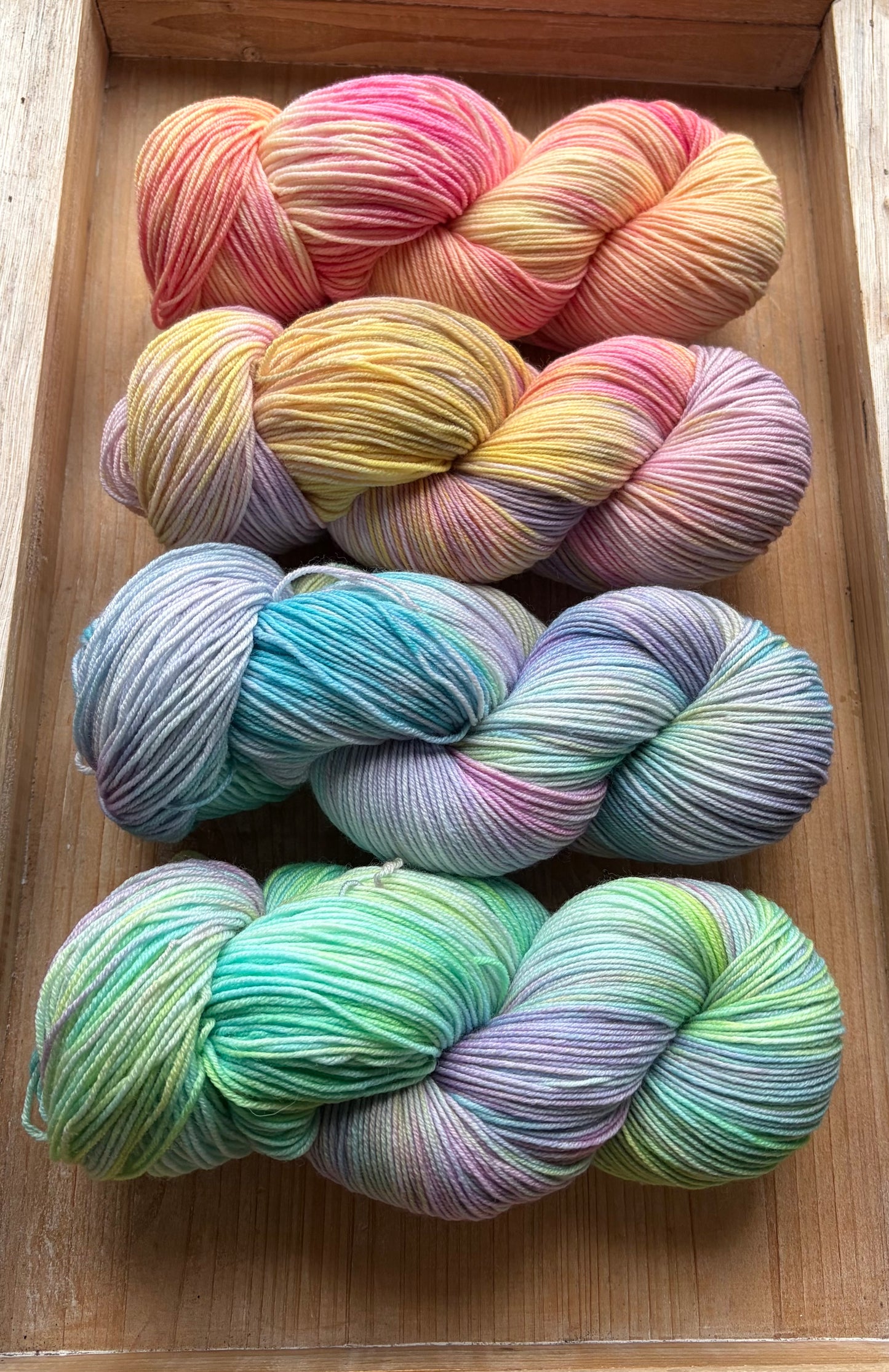 4 Skein Fade on Squishy Sock Base