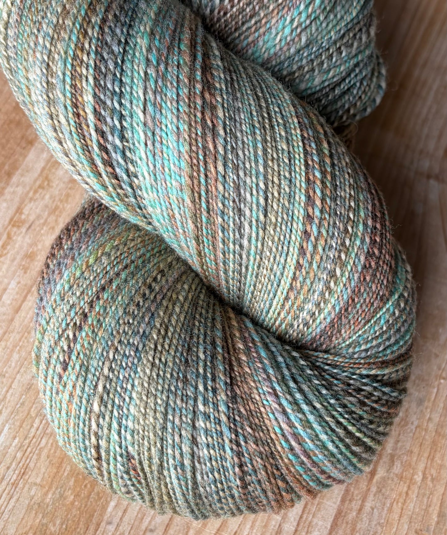 Hand Spun Yarn - 100% Targhee - Sweater Quantity