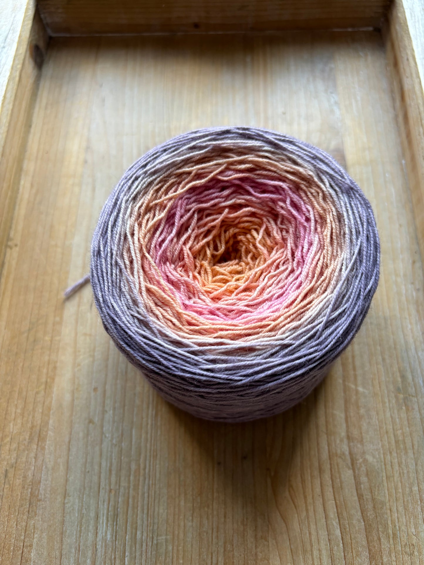 Hand Dyed Yarn Gradient