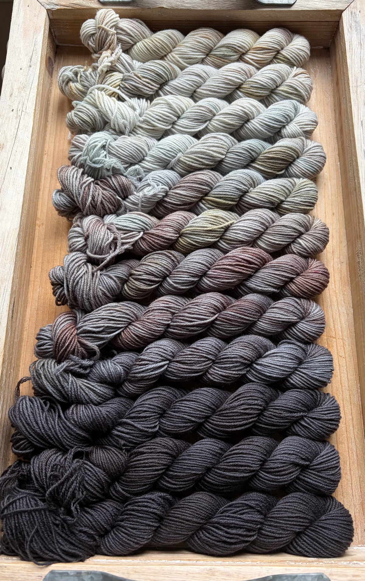 24 Skein Mini Yarn Fade - Squishy Sock Base