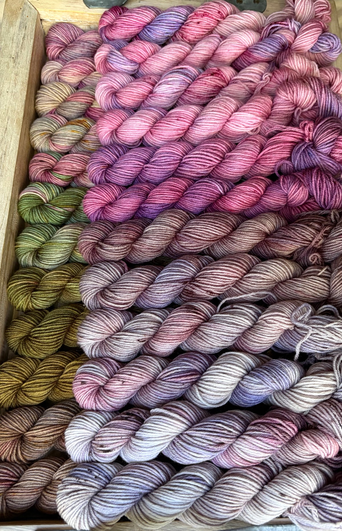 24 Skein Mini Yarn Fade - Squishy Sock Base