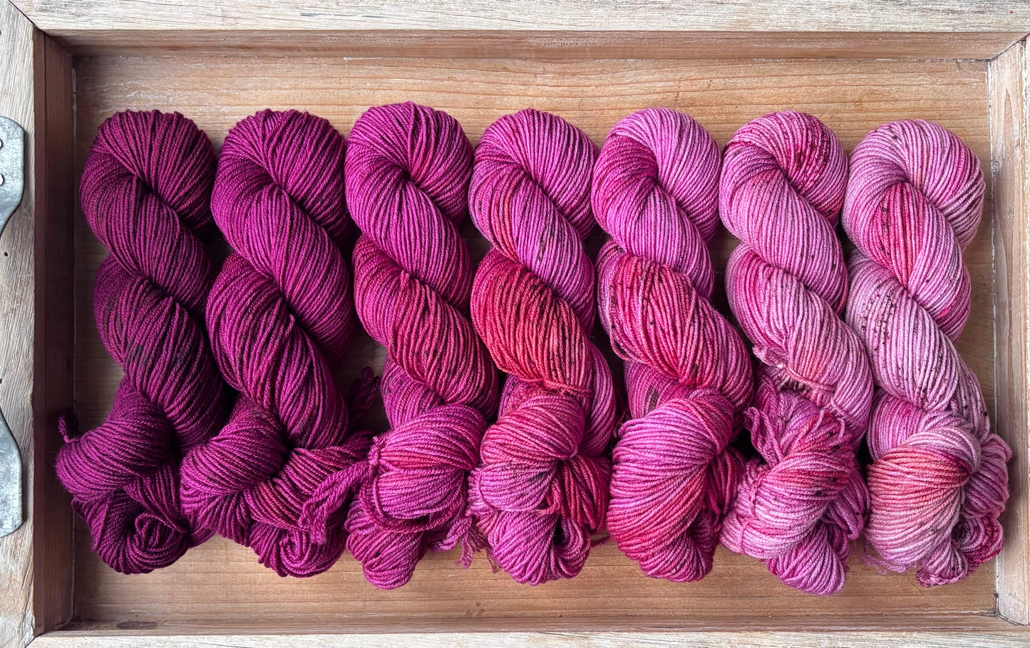 15 Skein Mini Yarn Fade - Squishy Sock Base