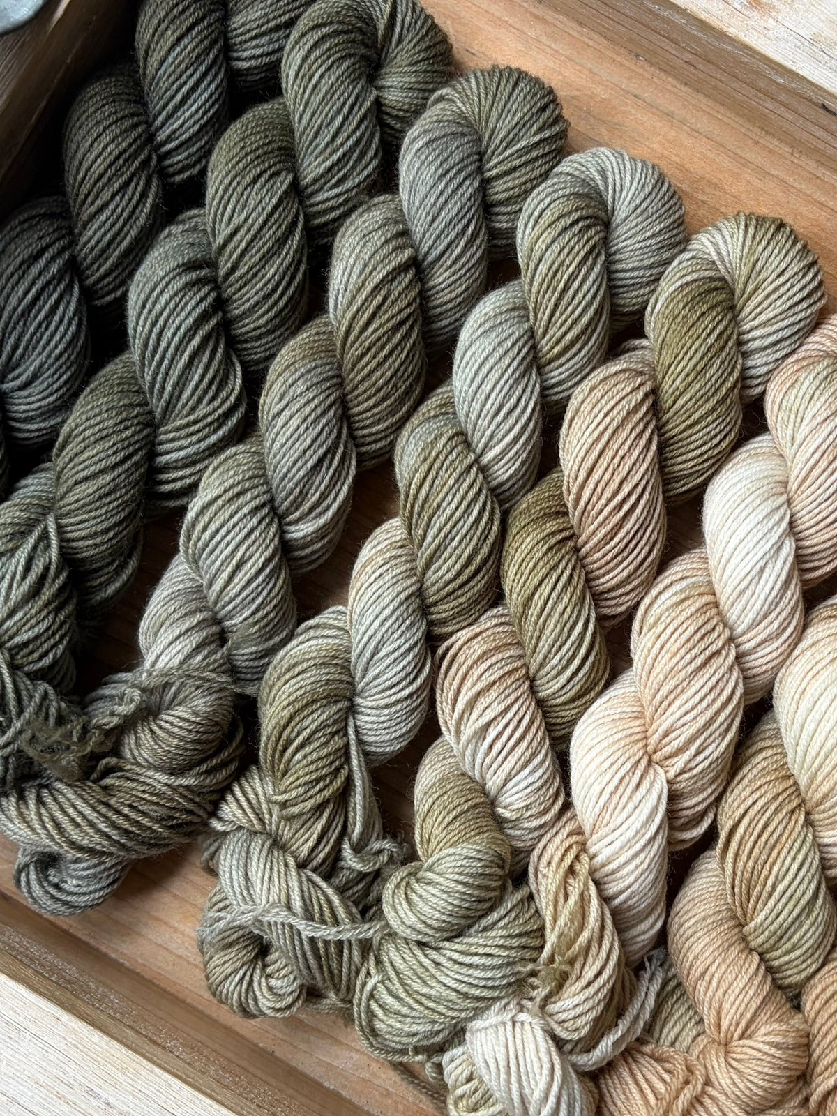 12 Skein Mini Yarn Fade - Squishy Sock Base