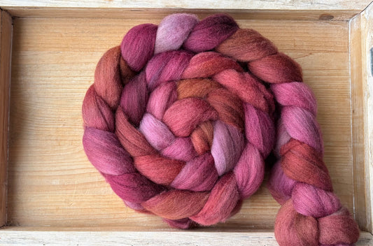 Polwarth - 22 Micron - One of a Kind Batch - 100 grams of Spinning Fibre - Hand Dyed Combed Top