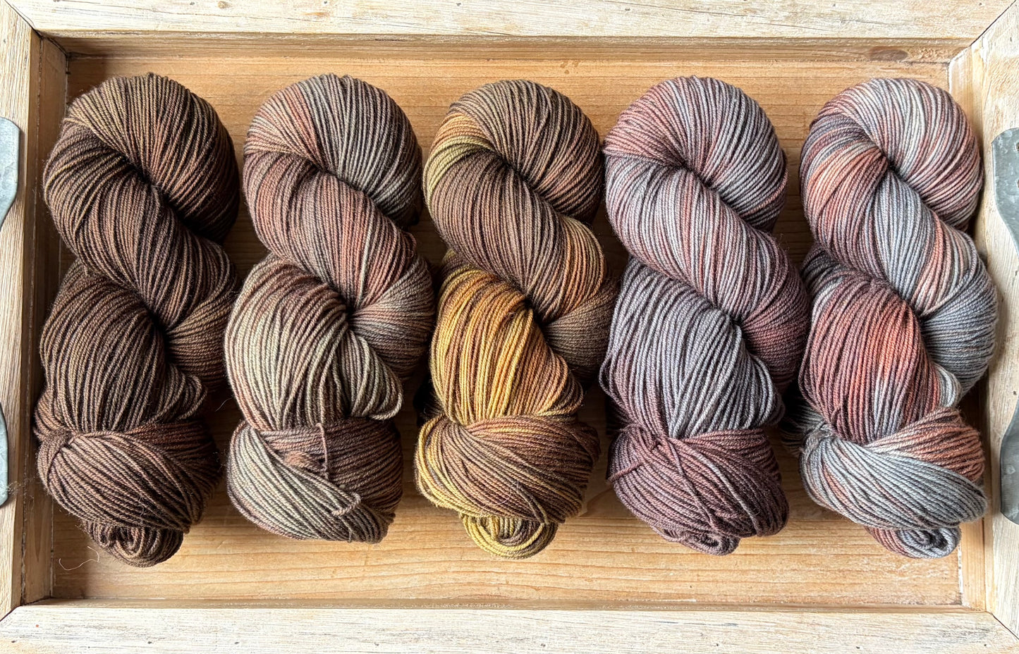 5 Skein Fade on Squishy Sock Base