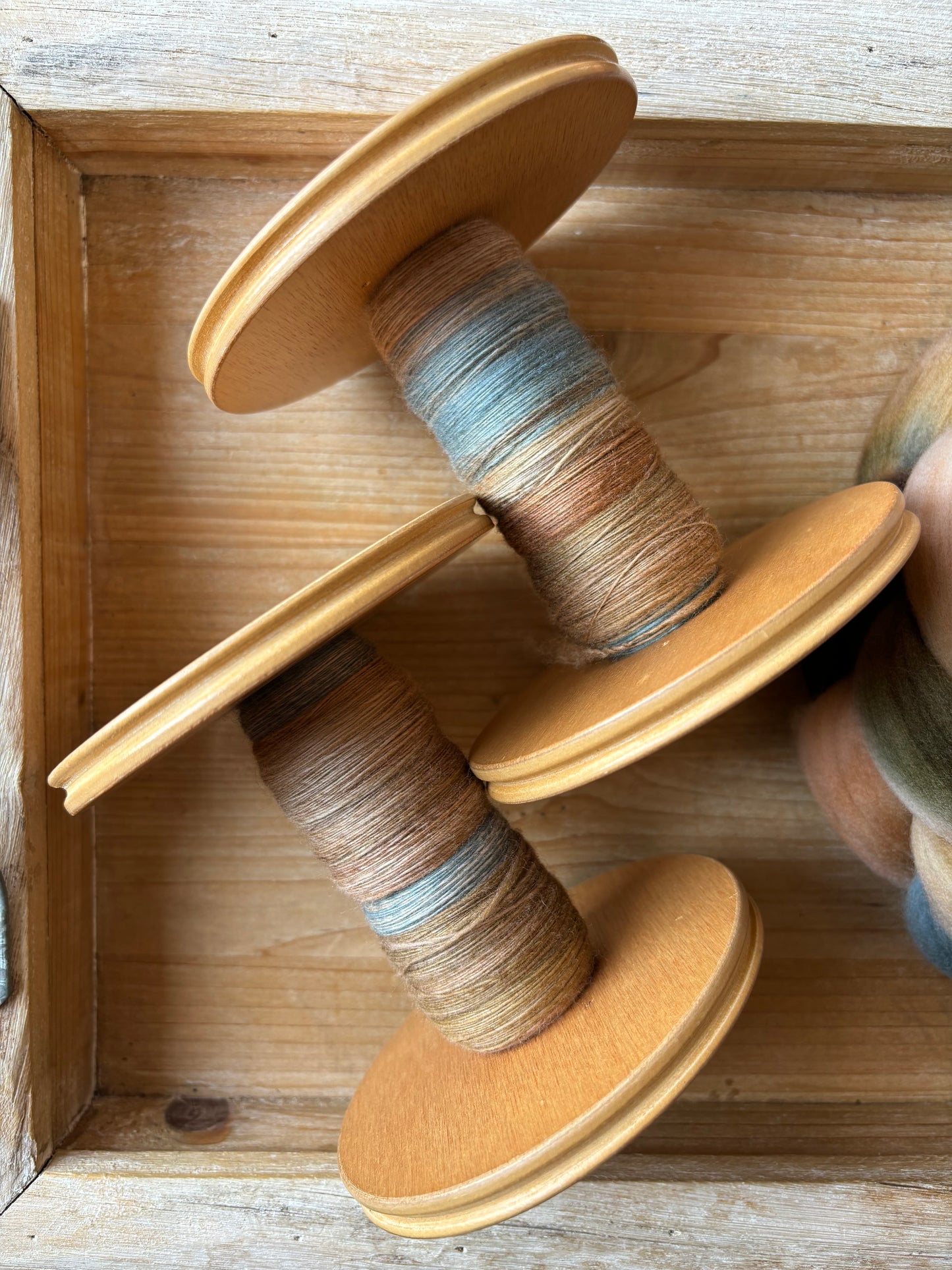 Hand Spun Yarn - 100% Untreated Merino Wool