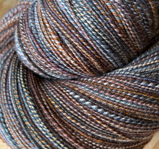 Hand Spun Yarn - 100% Superwash Merino Wool