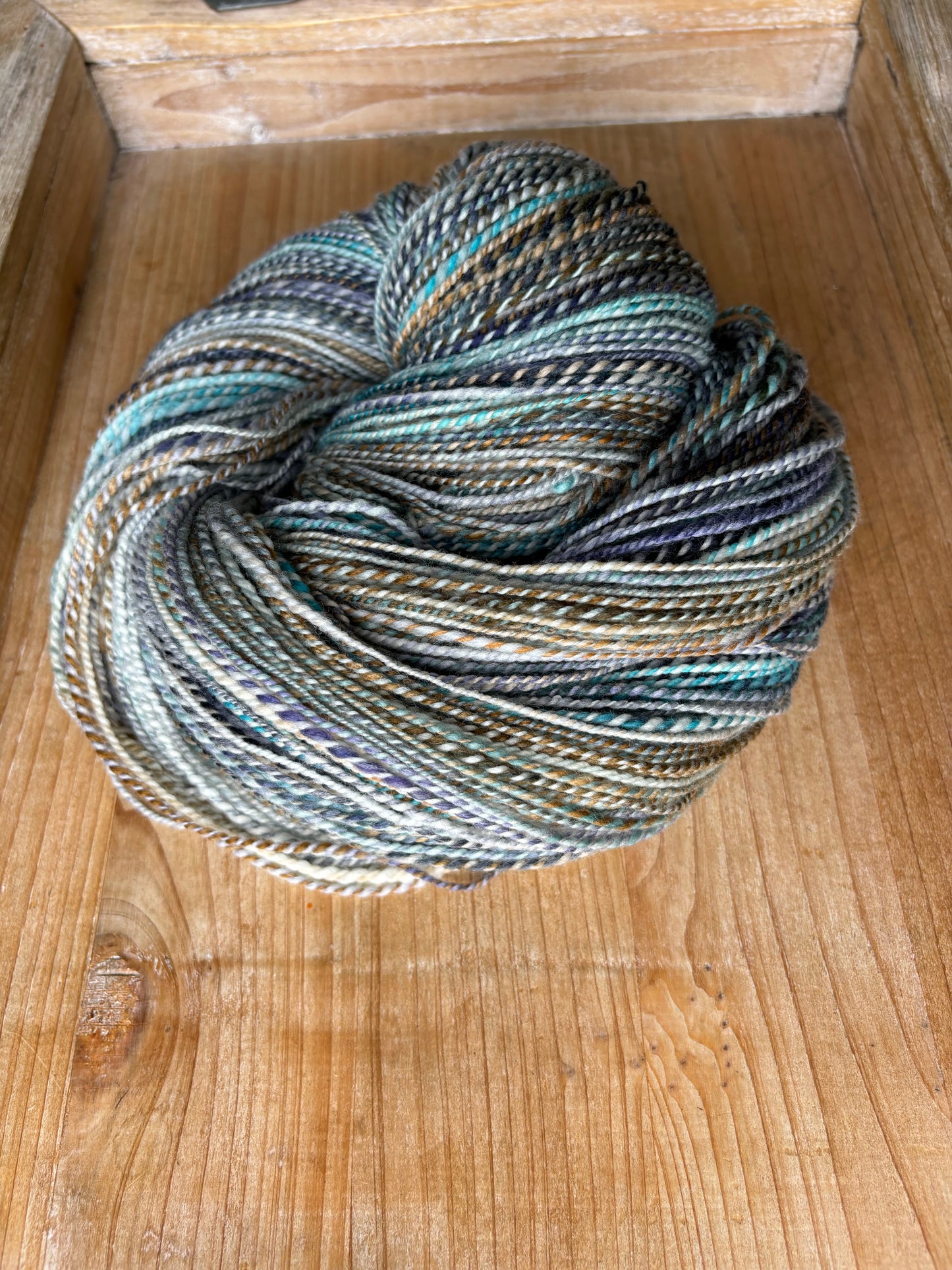 Hand Spun Yarn - 100% Superwash Merino Wool