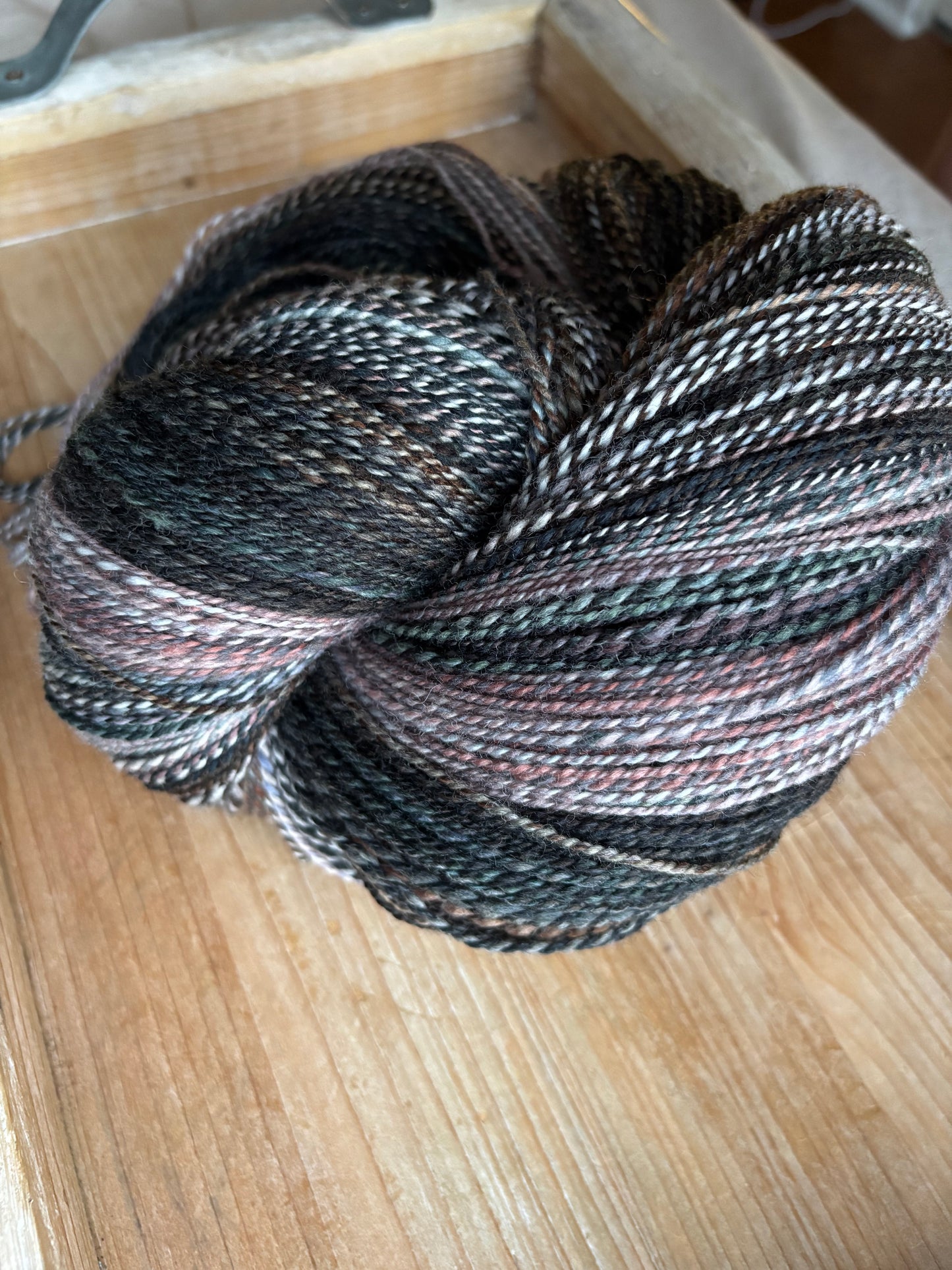 Hand Spun Yarn - 80% Superwash Merino/20% Nylon