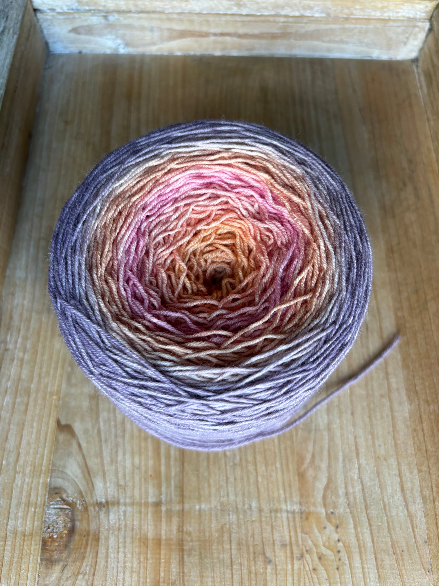 Hand Dyed Yarn Gradient