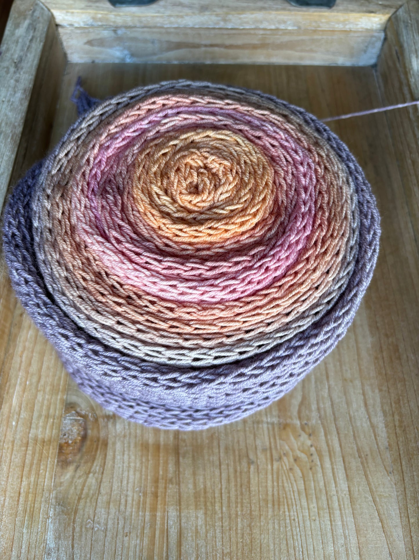 Hand Dyed Yarn Gradient