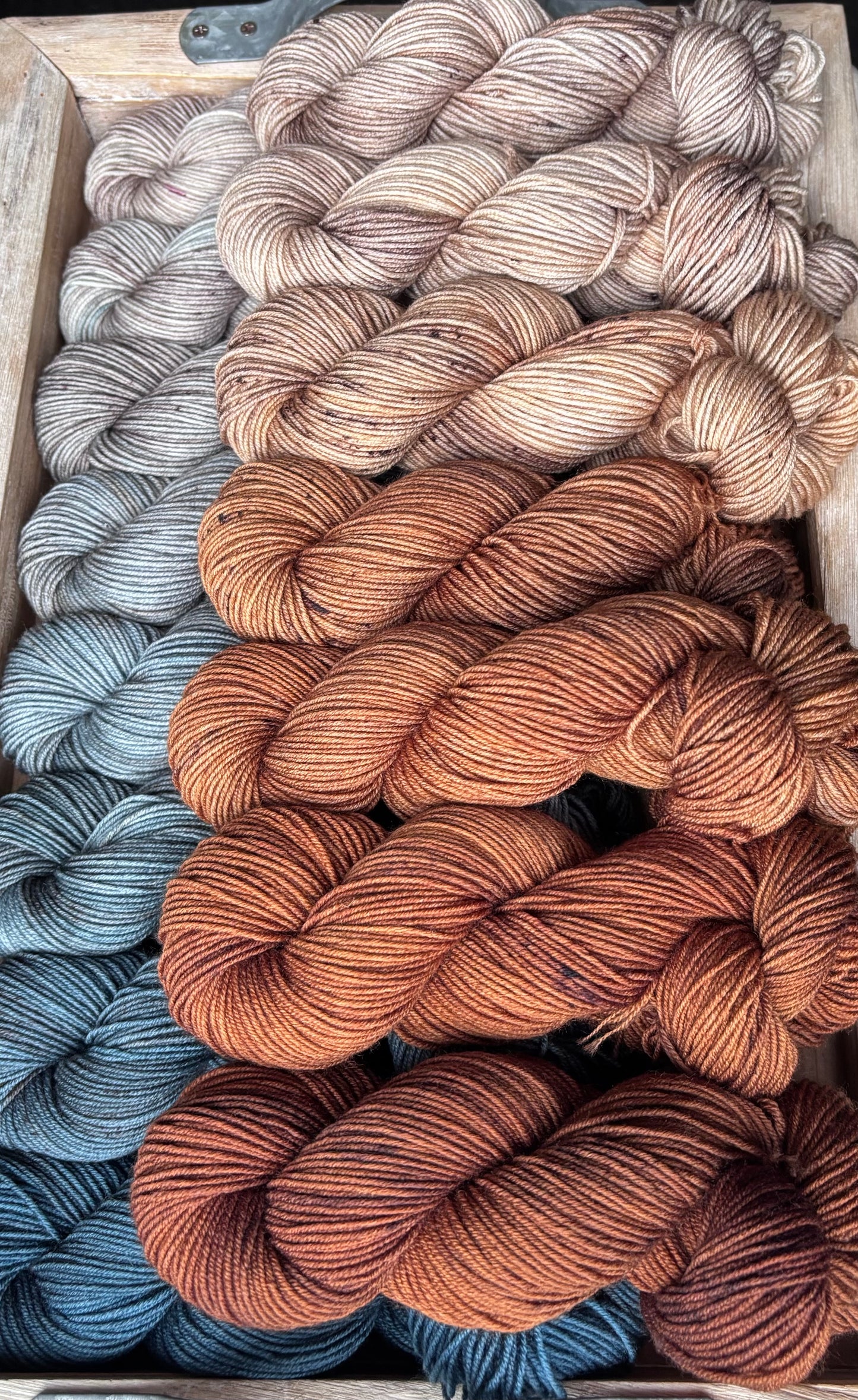 15 Skein Mini Yarn Fade - Squishy Sock Base